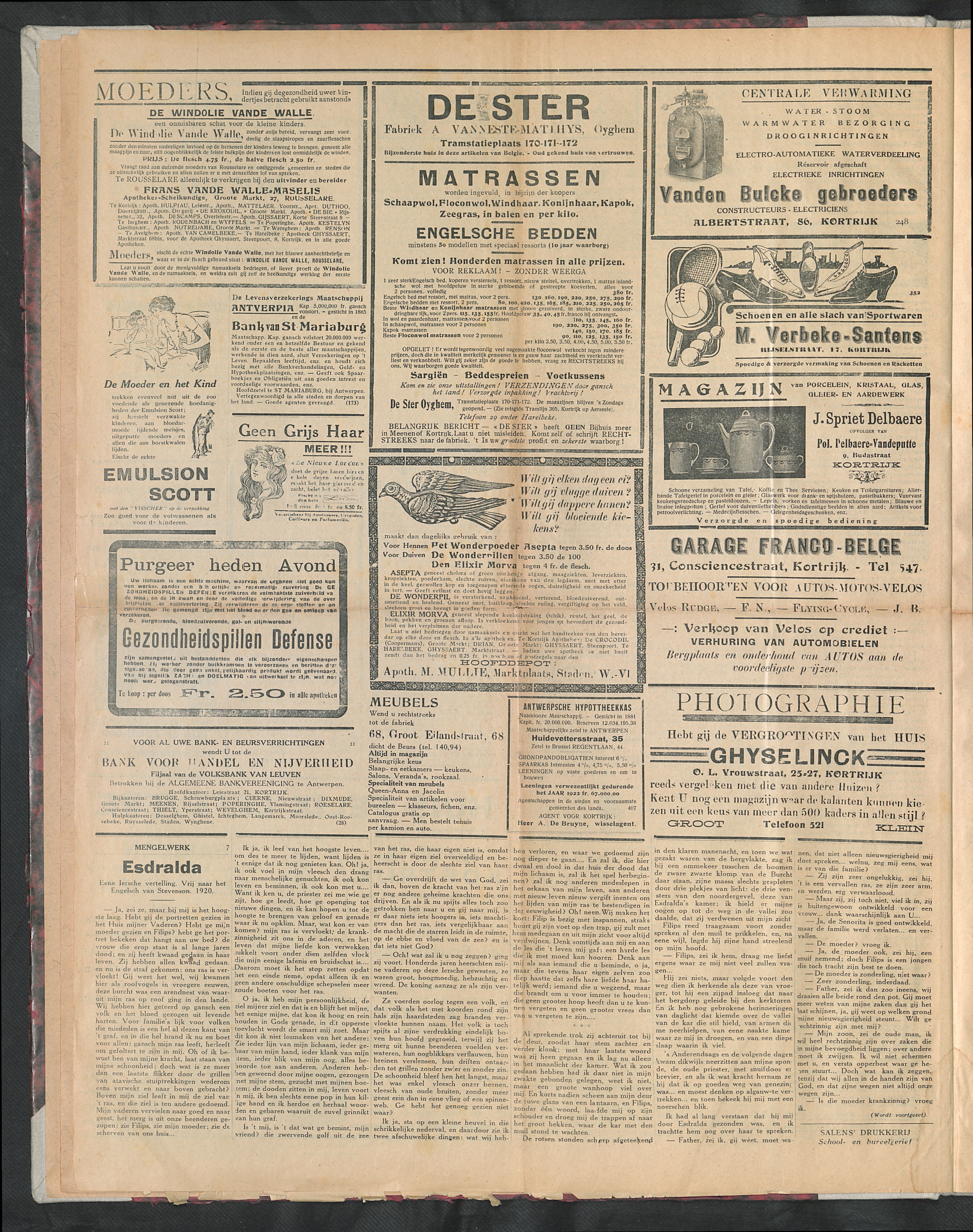 Het Kortrijksche Volk 1924-01-06 p4