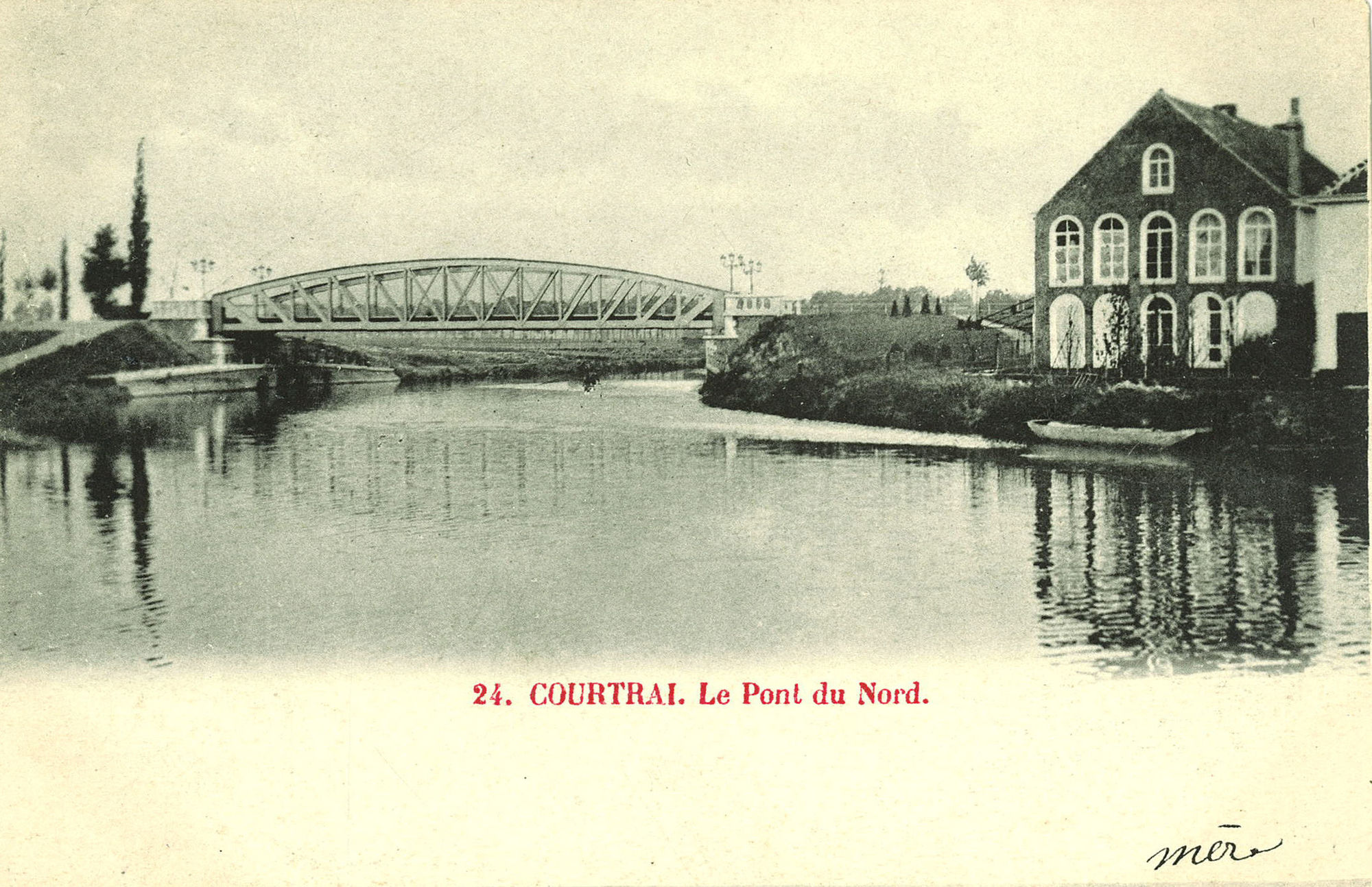 Groeningebrug begin 20ste eeuw