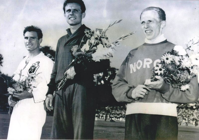 Podium EK Bern 1954