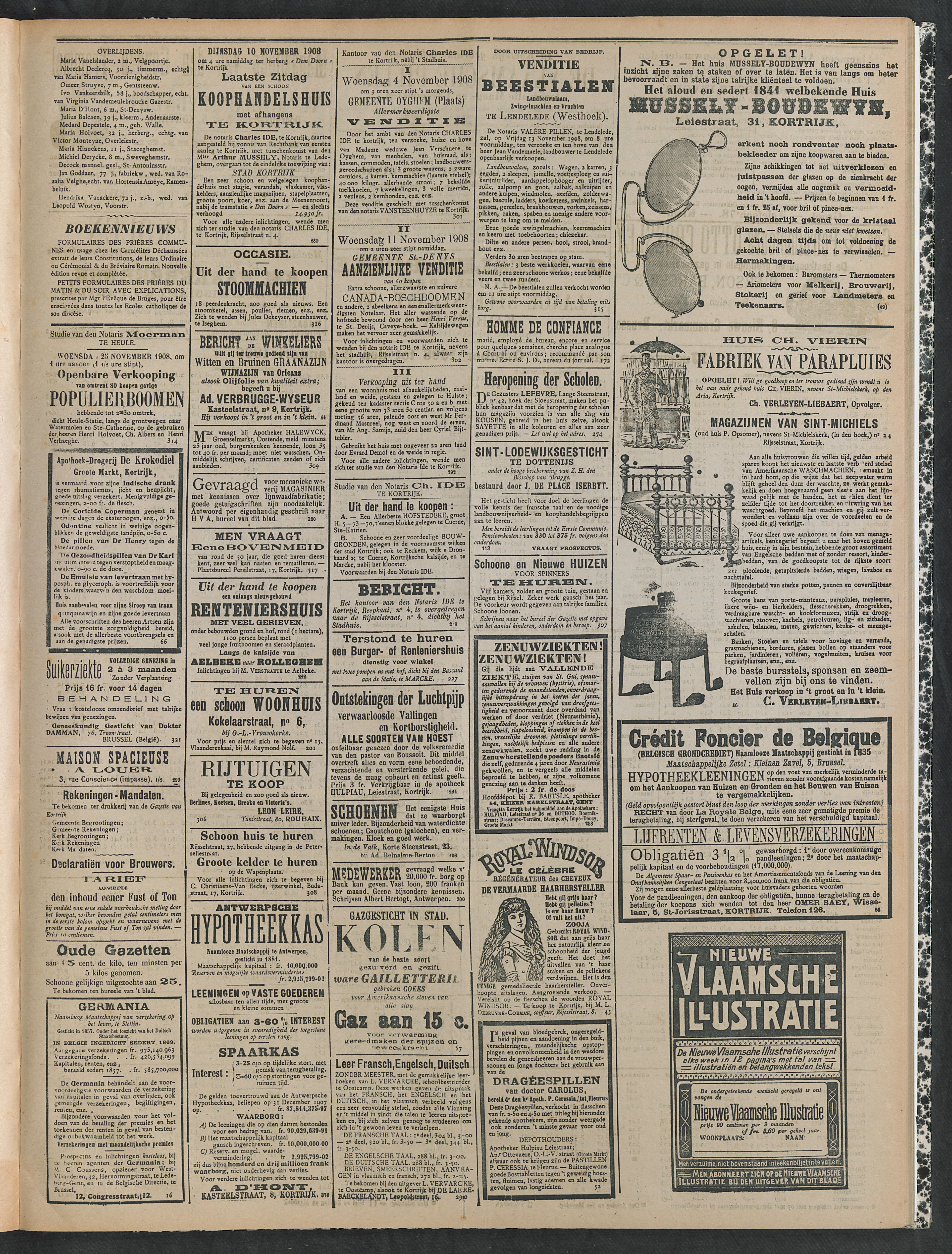 Gazette Van Kortrijk 1908-10-29 p3