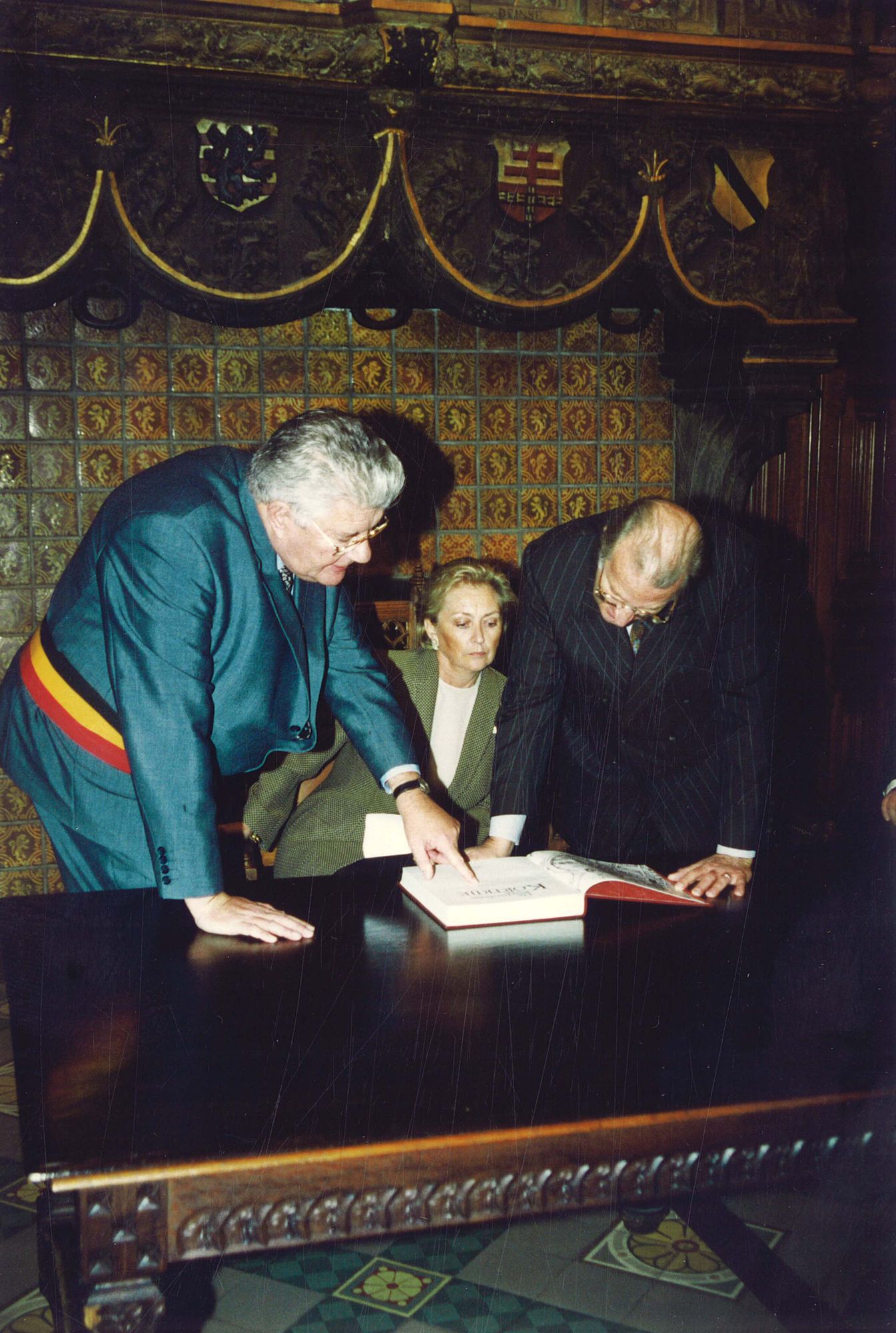 Bezoek van Koning Albert II en Koningin Paola