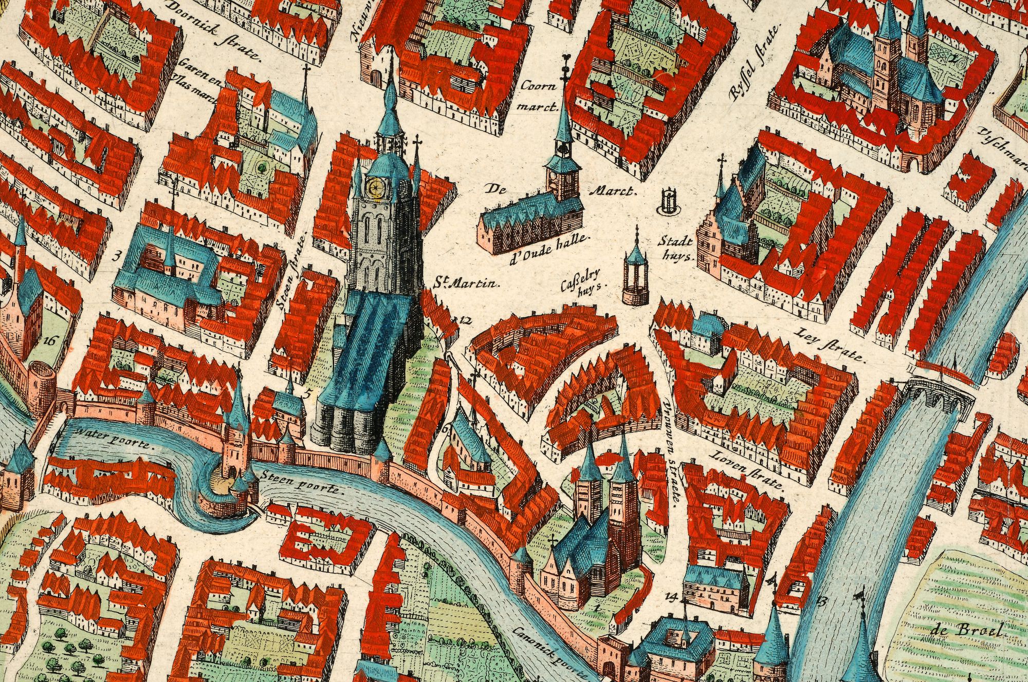 Stadskruis op de Grote Markt te Kortrijk 1560