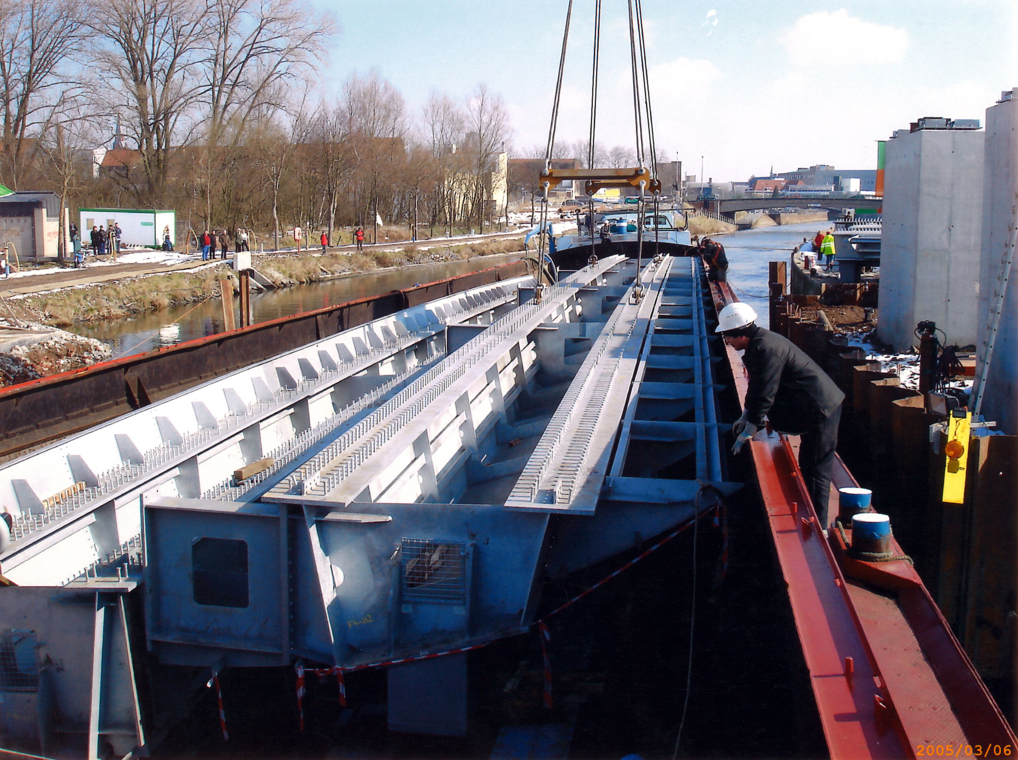 Bouw Westelijke Ringbrug 2005