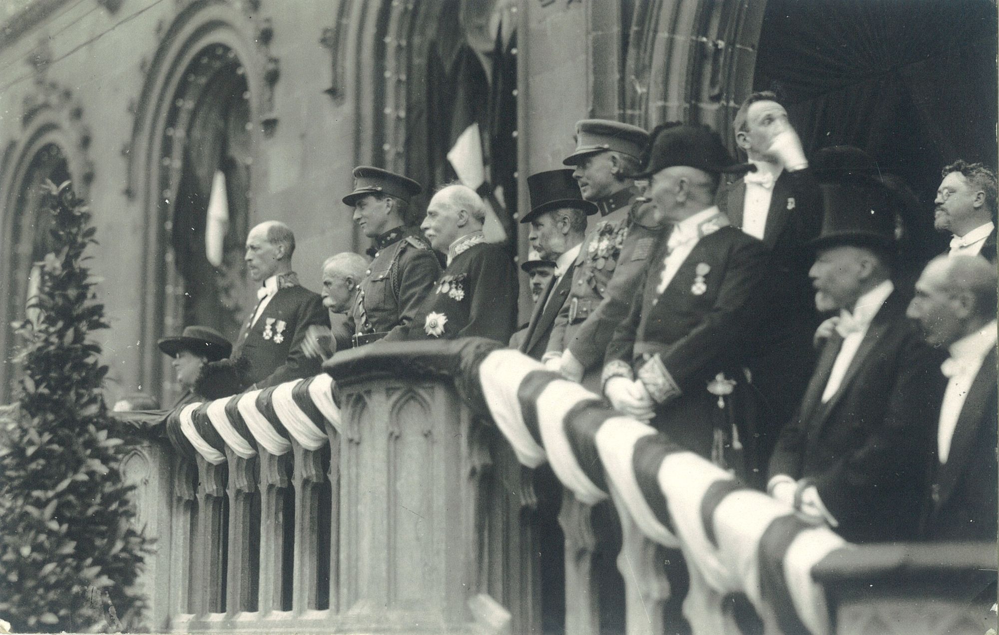 Inhuldiging oorlogsmonument 1923