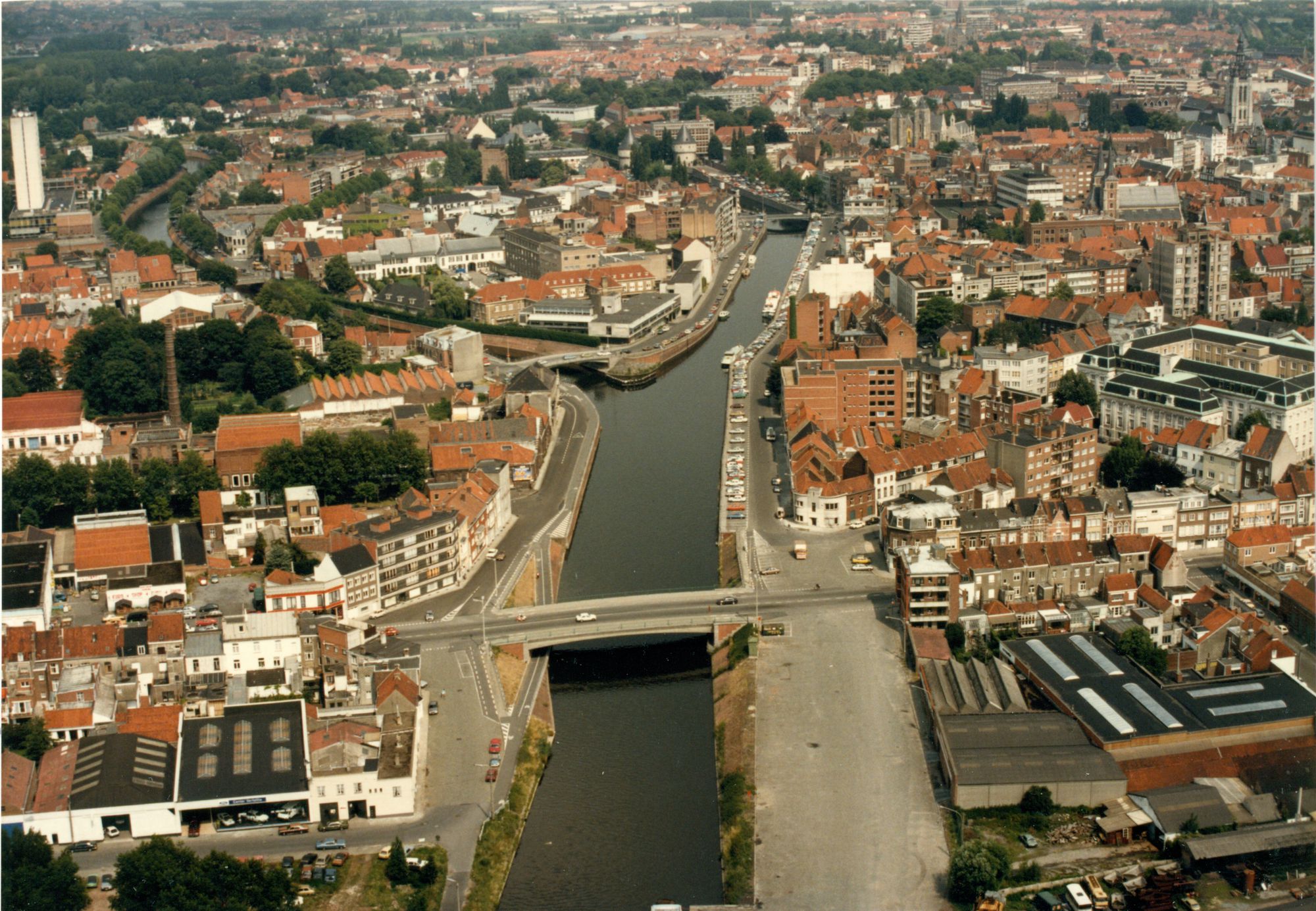 Havenkaai-Gerechtshofbrug 1986