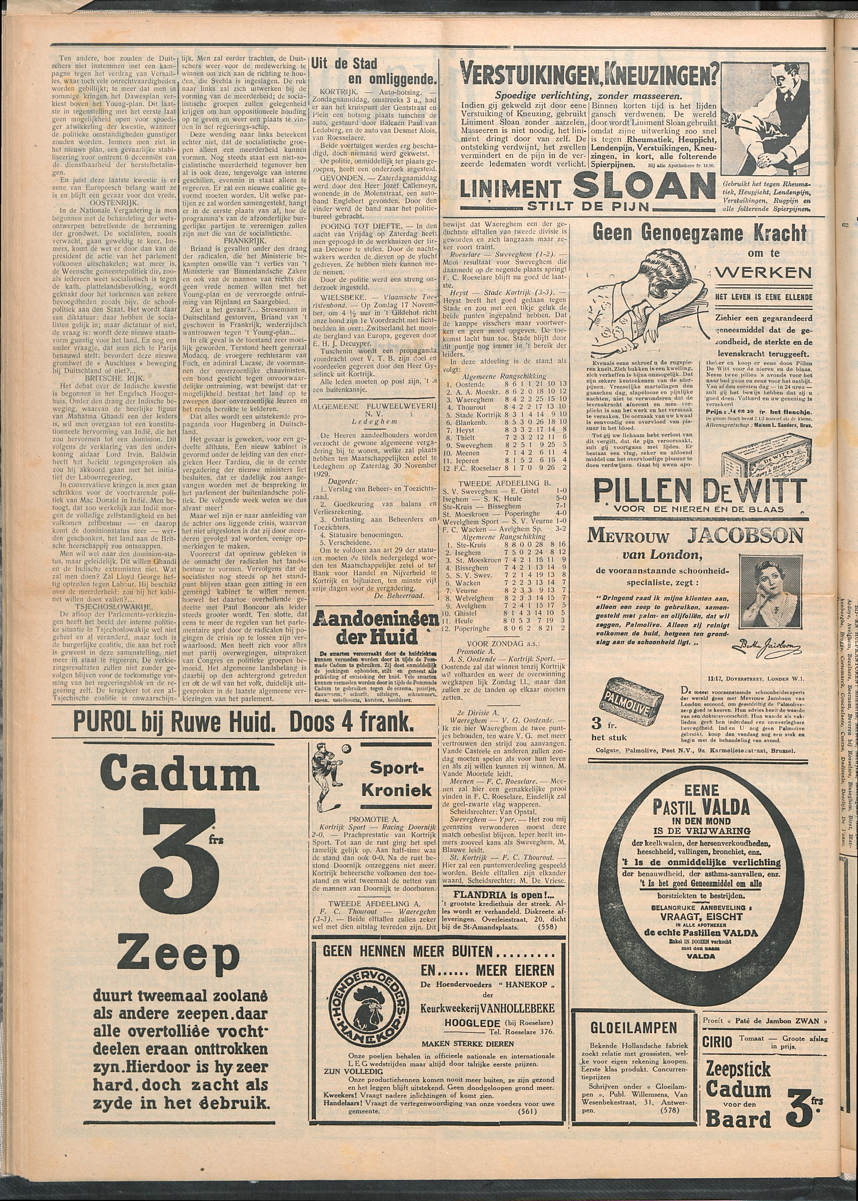 Het Kortrijksche Volk 1929-11-10 p2