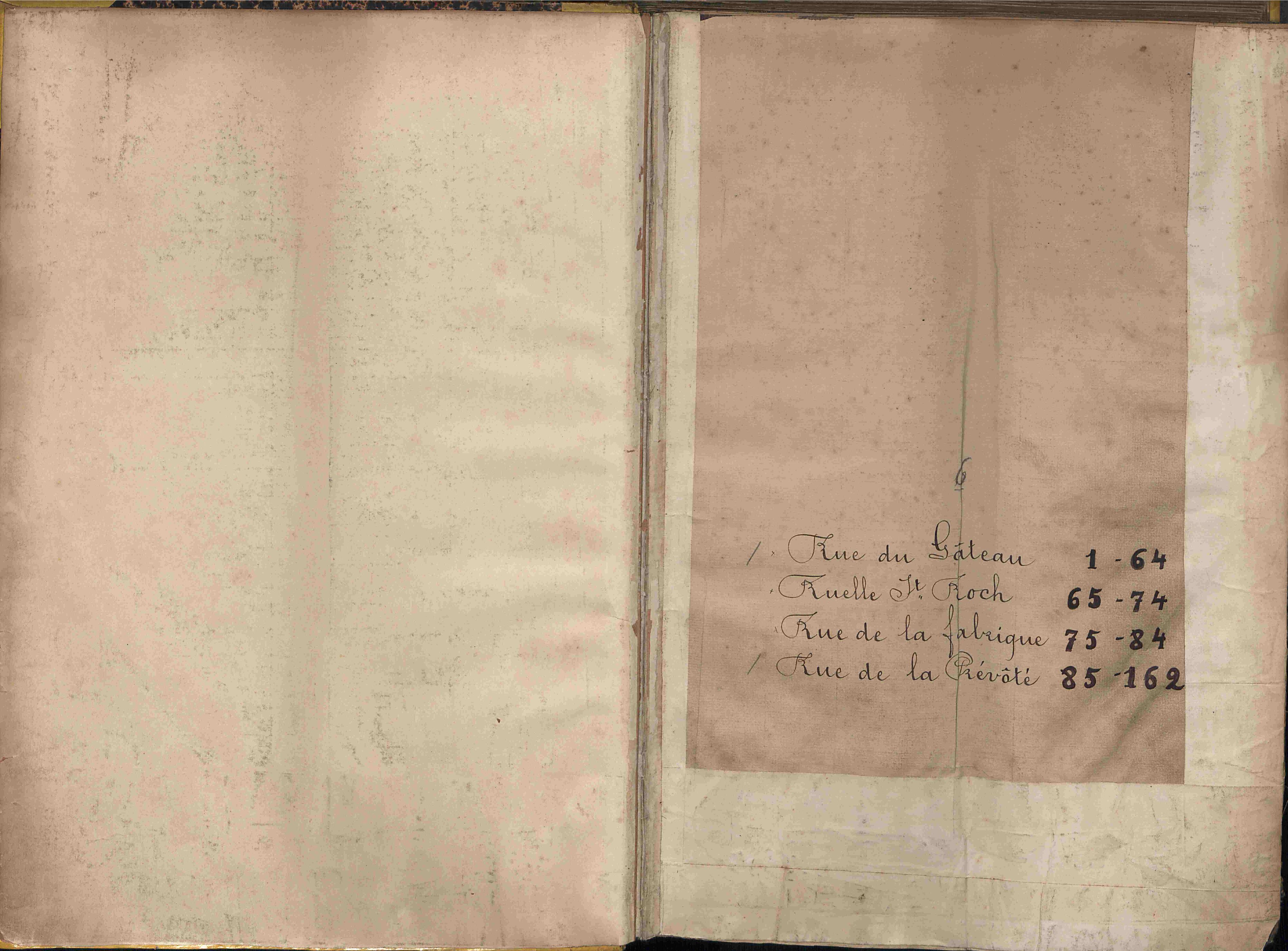 Bevolkingsregister Kortrijk 1890 boek 6