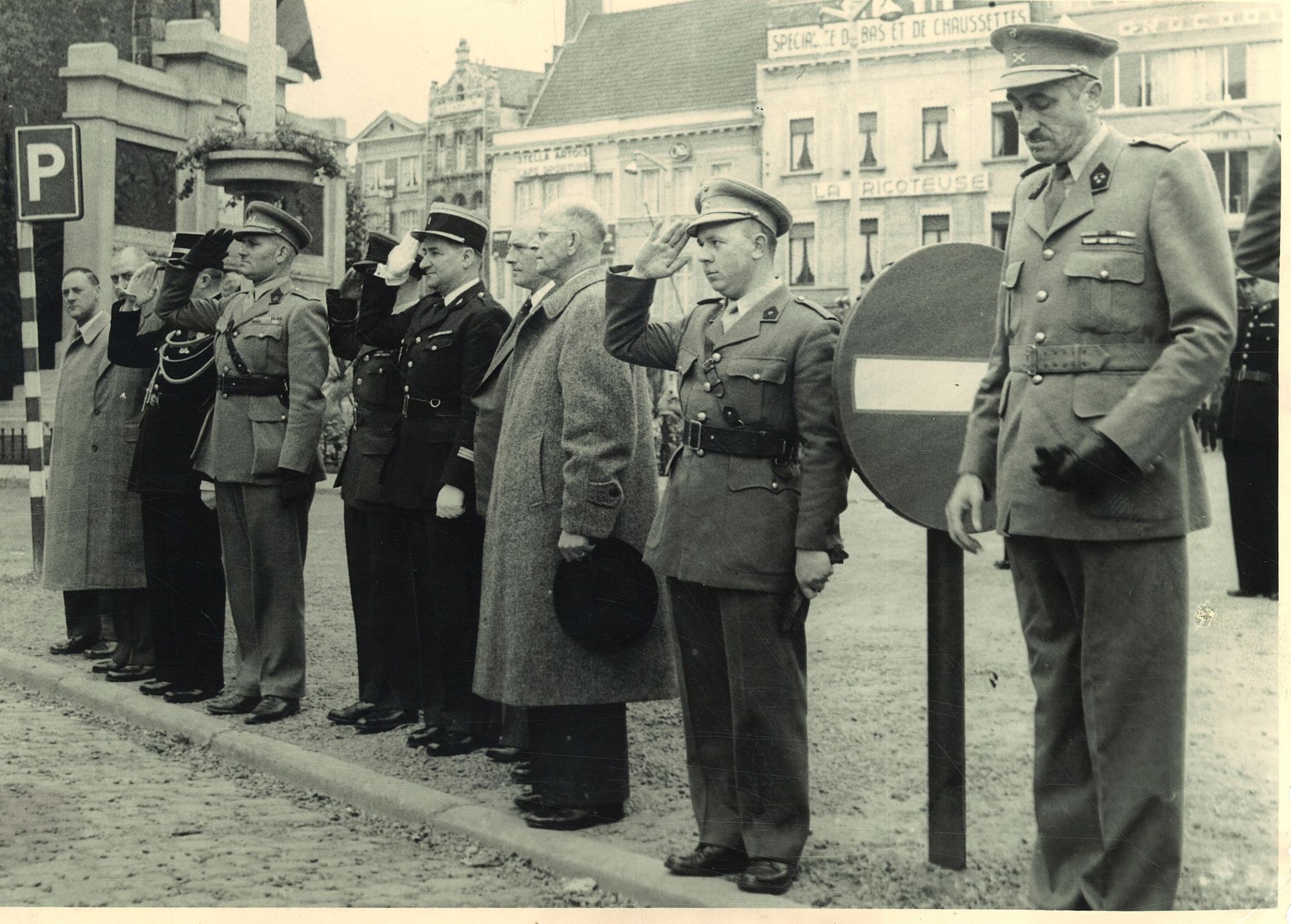 Herdenkingsplechtigheid op de Grote Markt