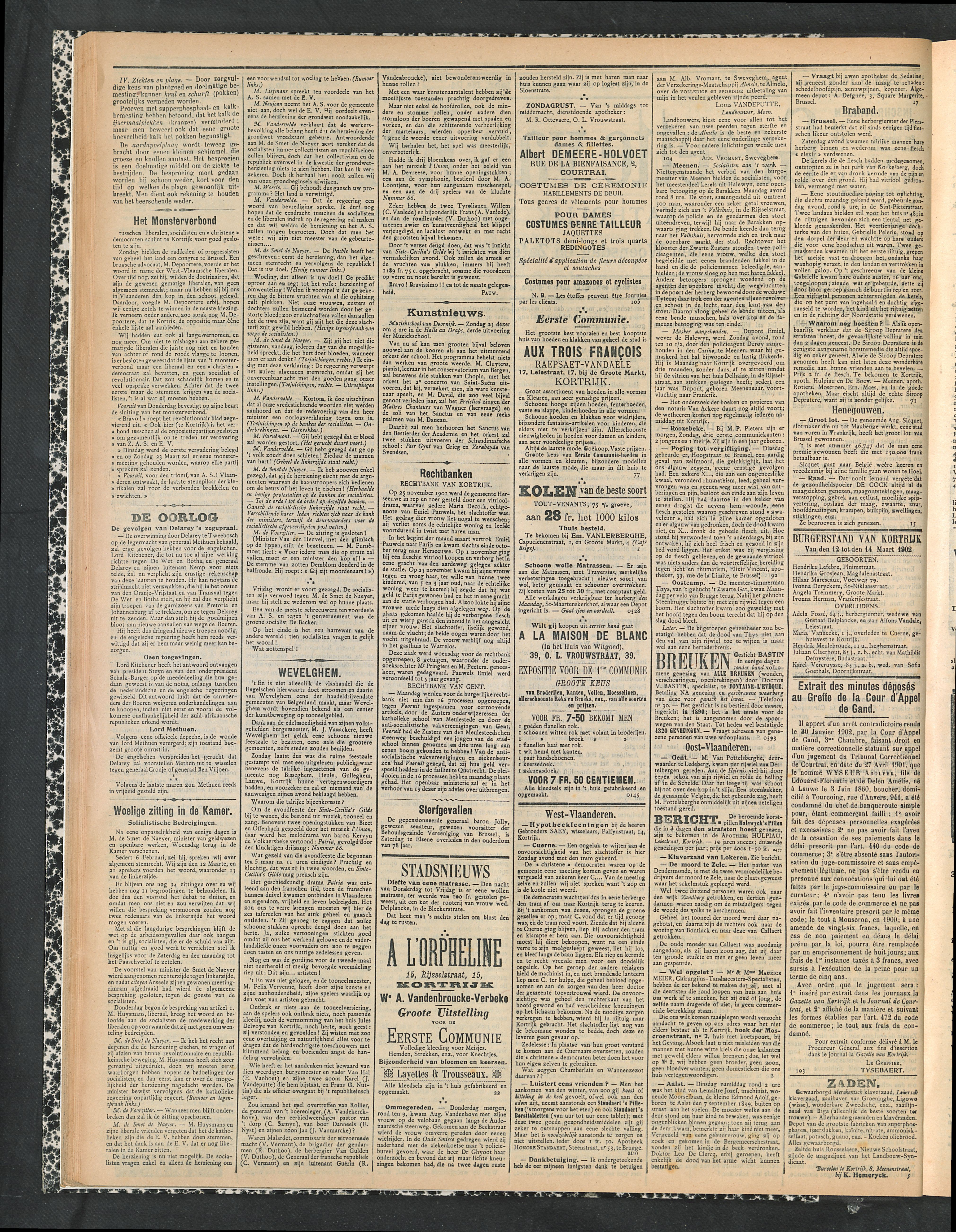 Gazette Van Kortrijk 1902-03-16 p2