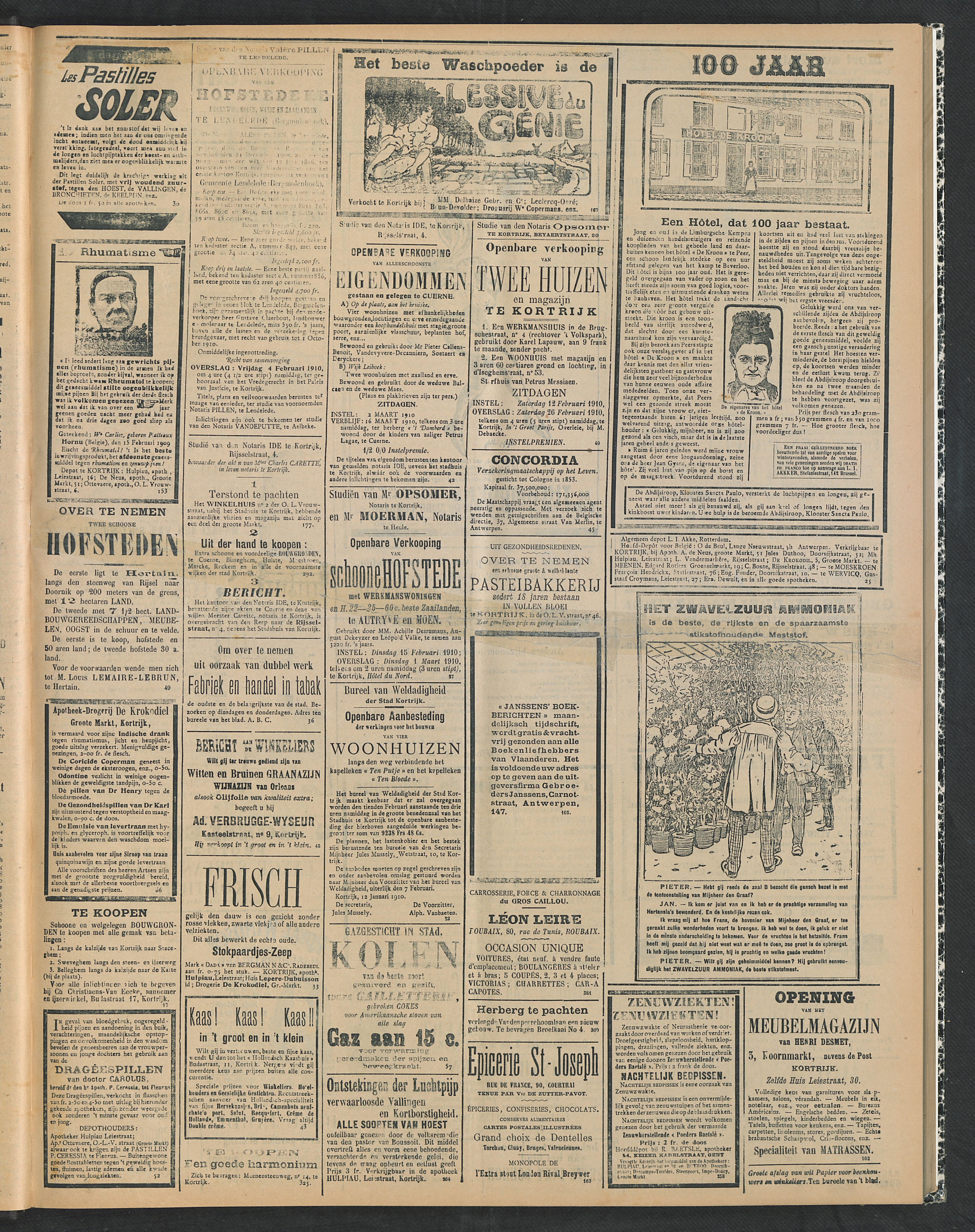 Gazette Van Kortrijk 1910-01-30 p3