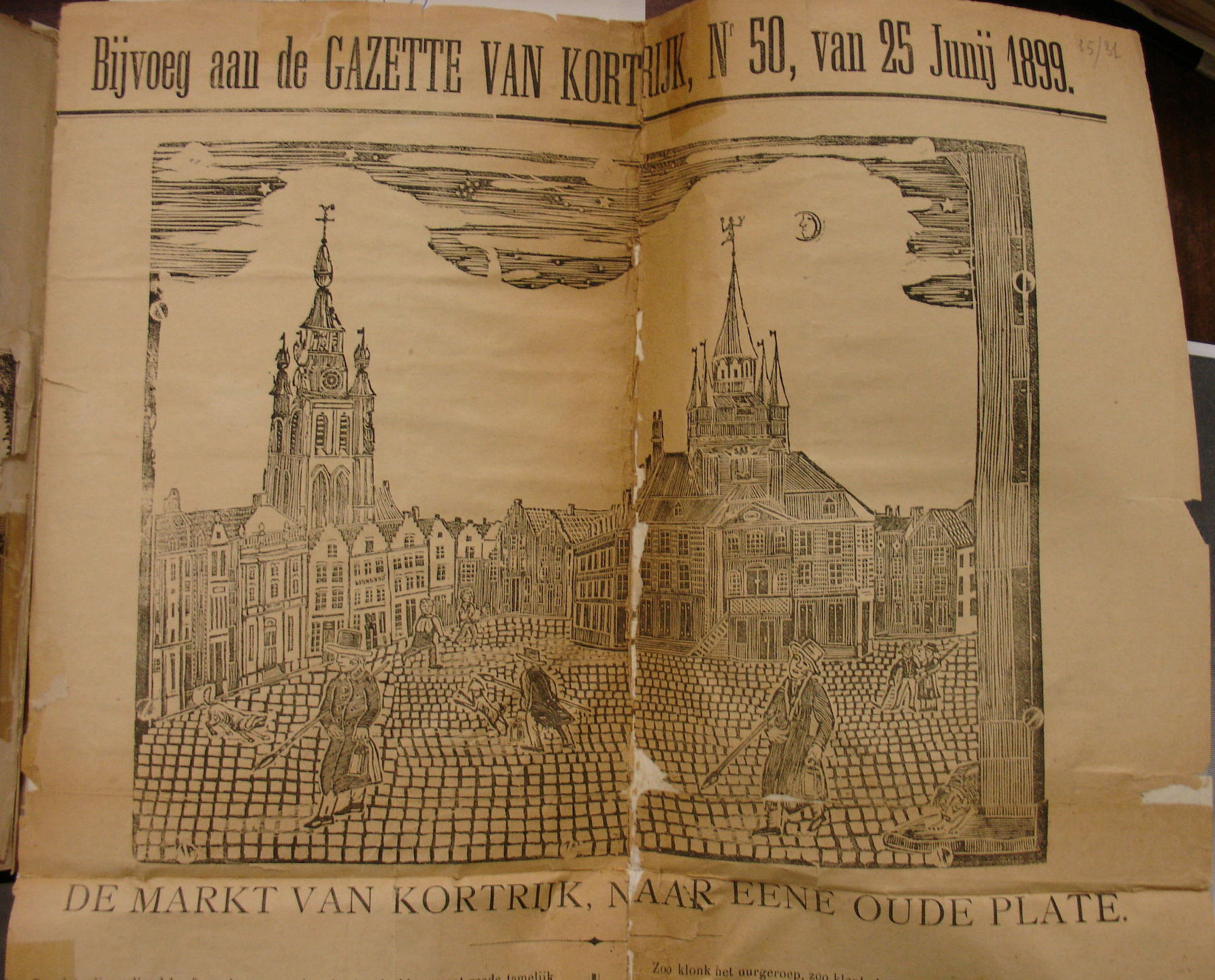 De Grote Markt van Kortrijk