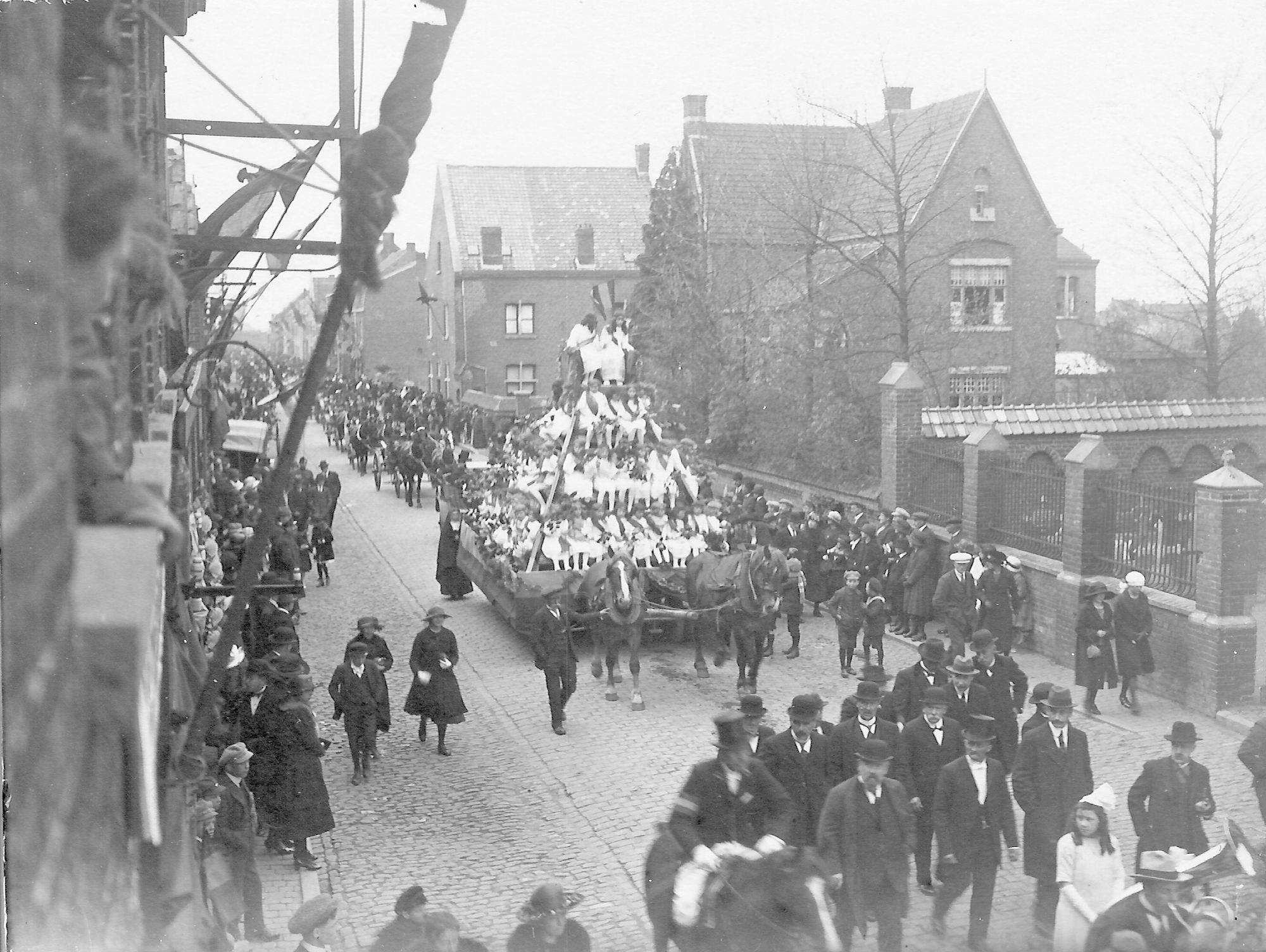 Inhuldiging Cyrille Debrabandere, burgemeester van Marke