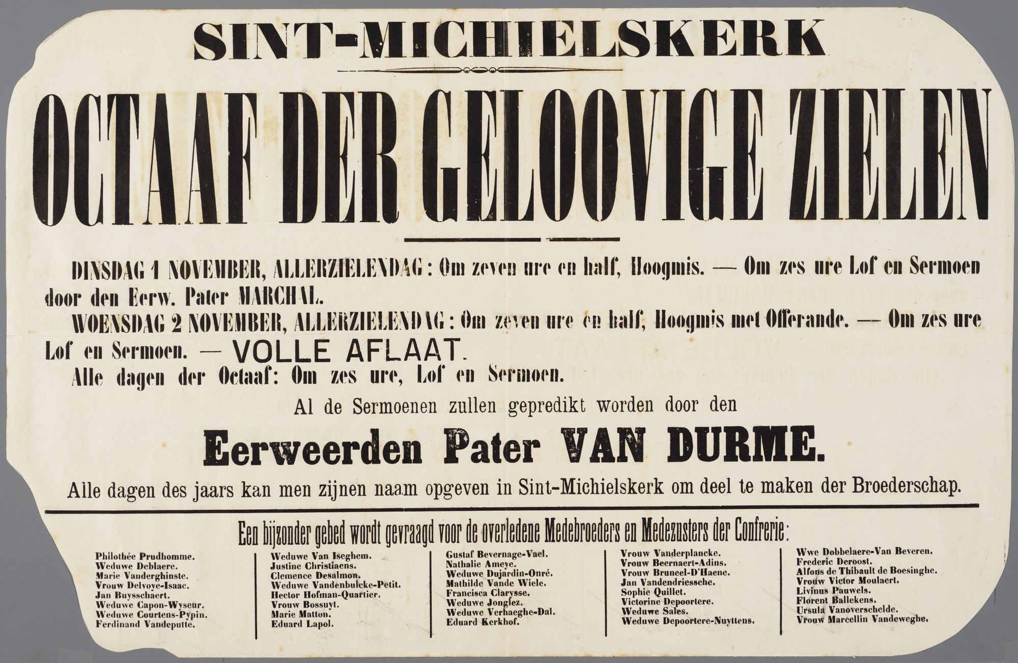 Plechtigheden Sint-Michielskerk