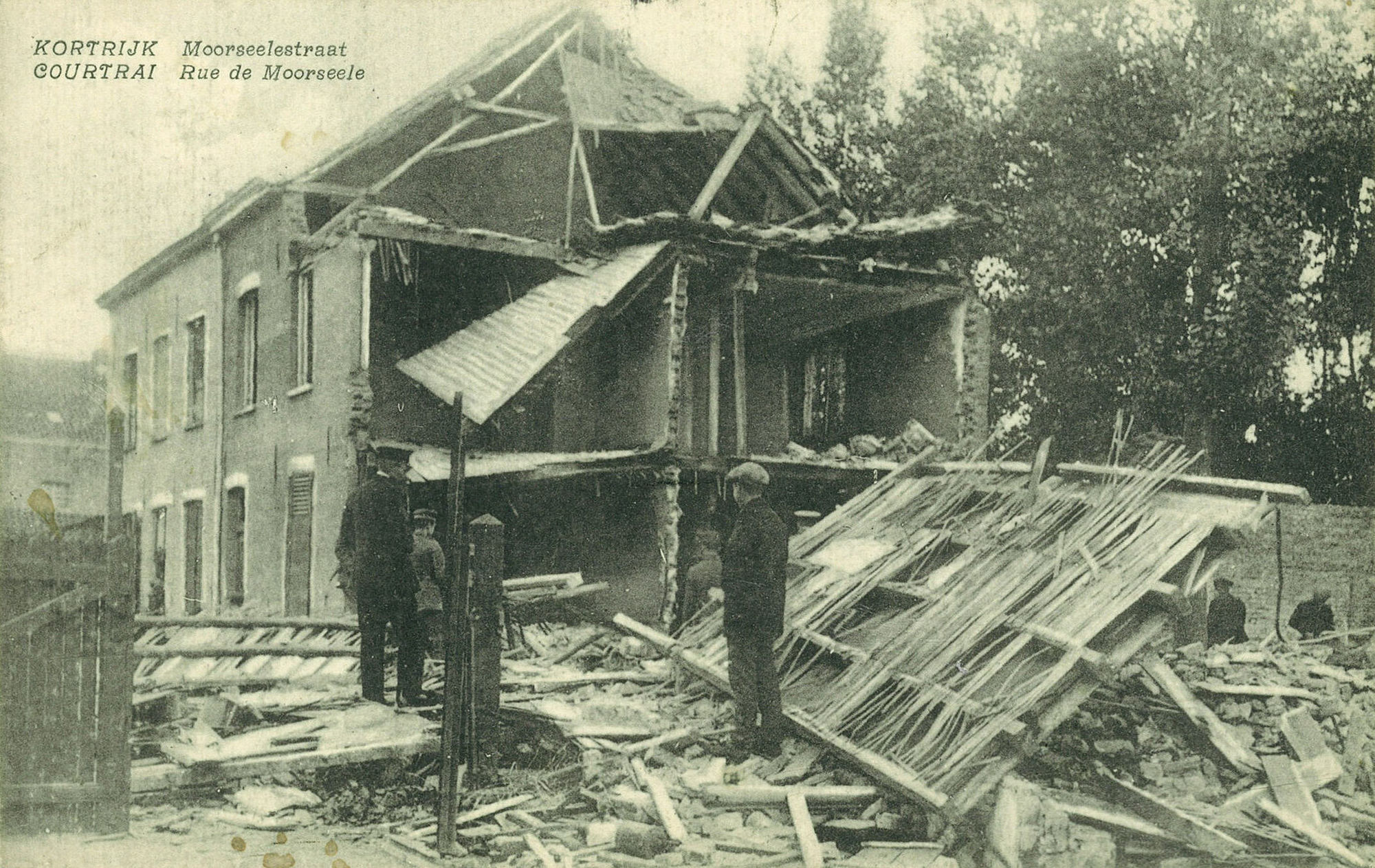 Moorseelsestraat in 1917
