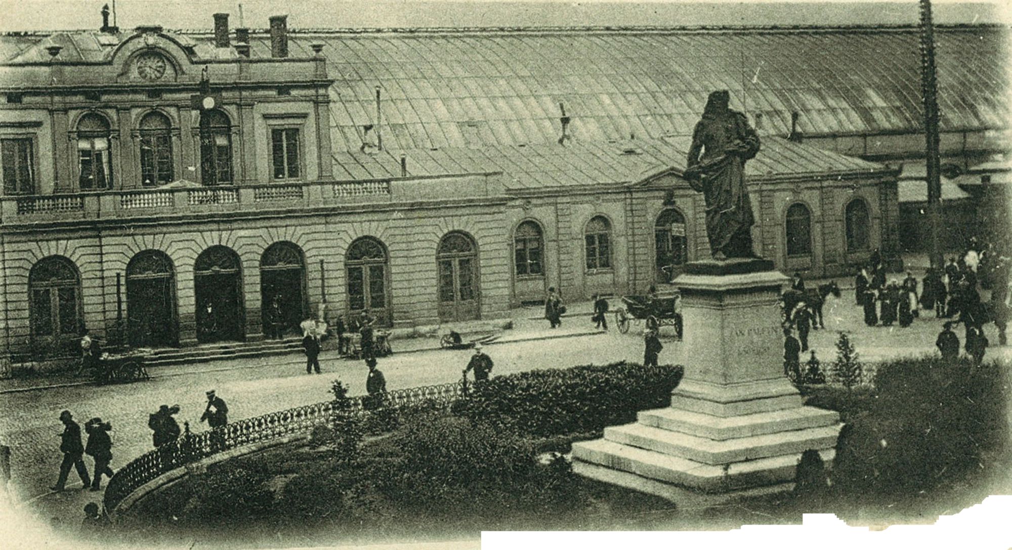 Station en monument Jan Palfyn 1899