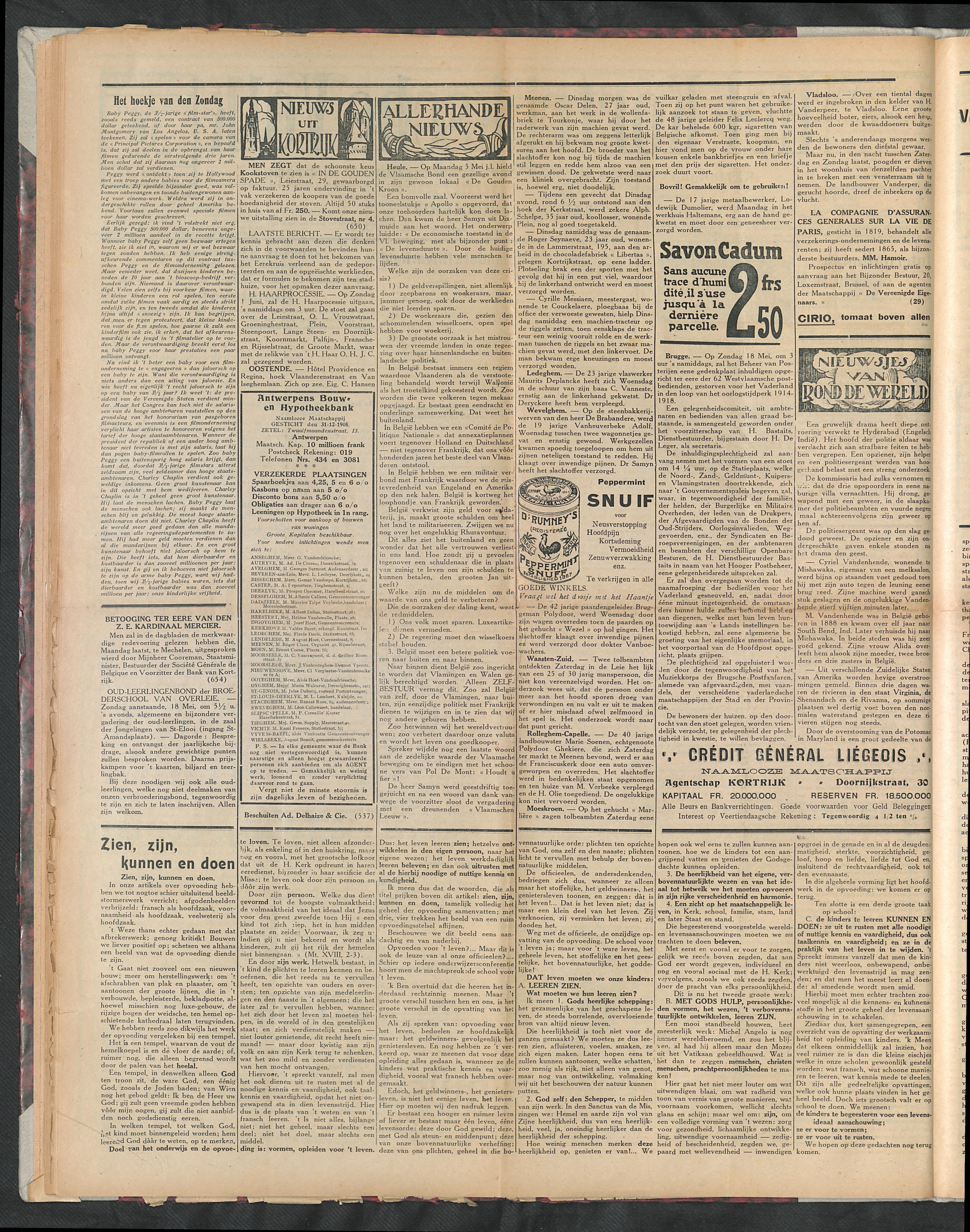 Het Kortrijksche Volk 1924-05-18 p2