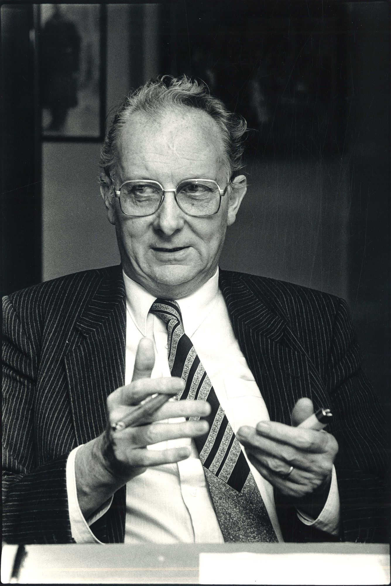 De heer Luc Van Honsebrouck 1986