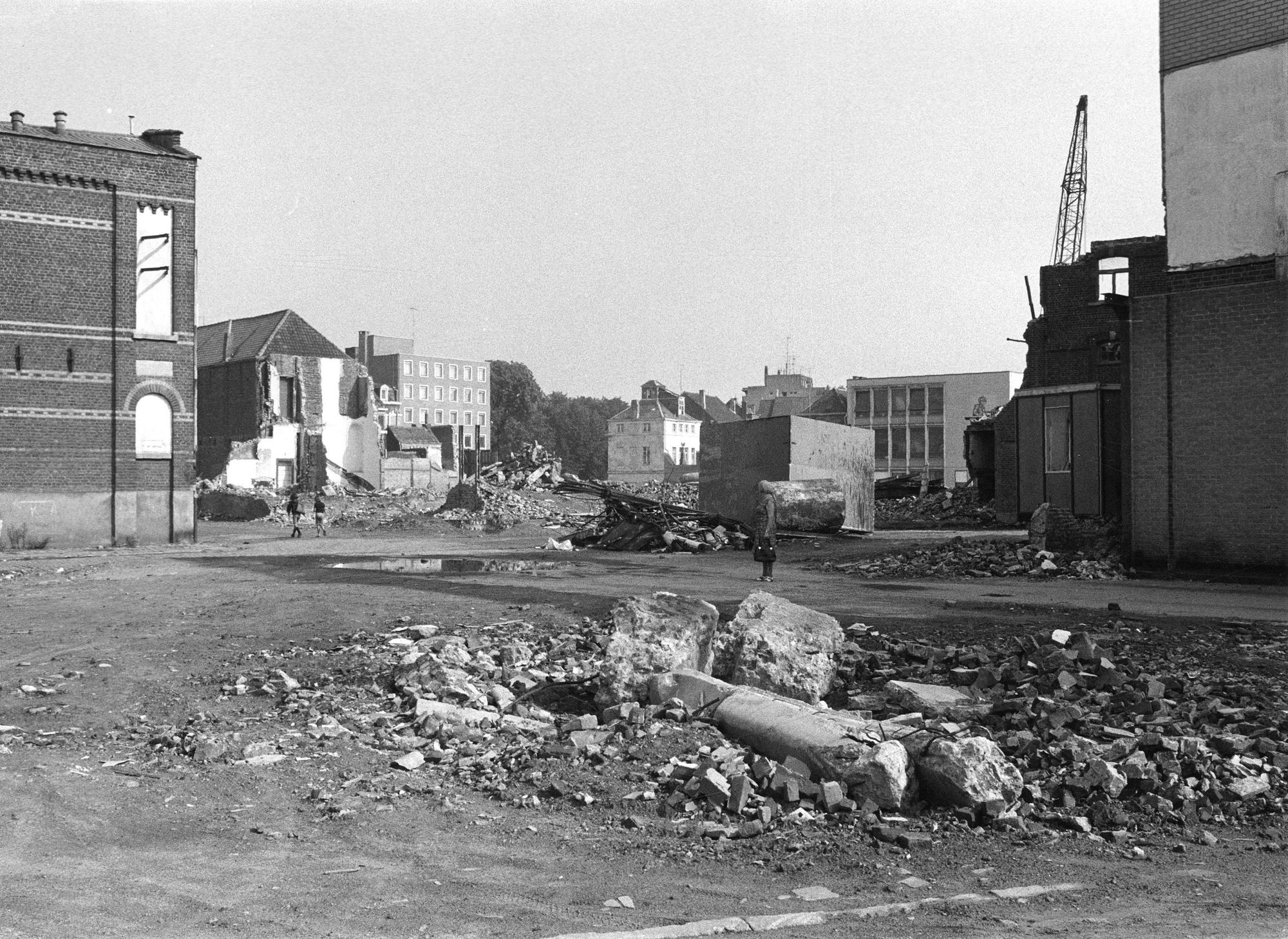 Aanleg Romeinselaan 1976