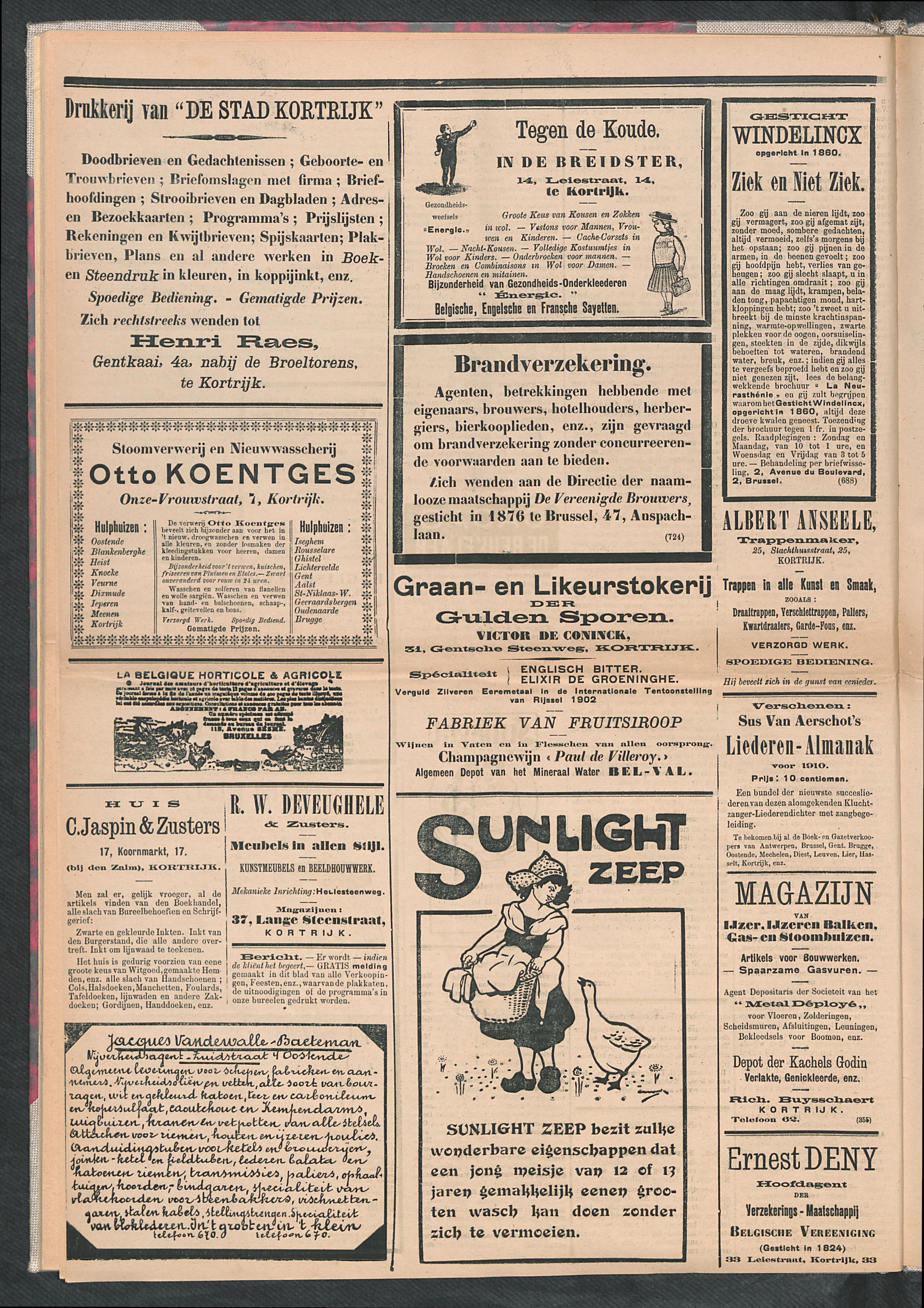 De Stad Kortrijk 1911-10-14 p4