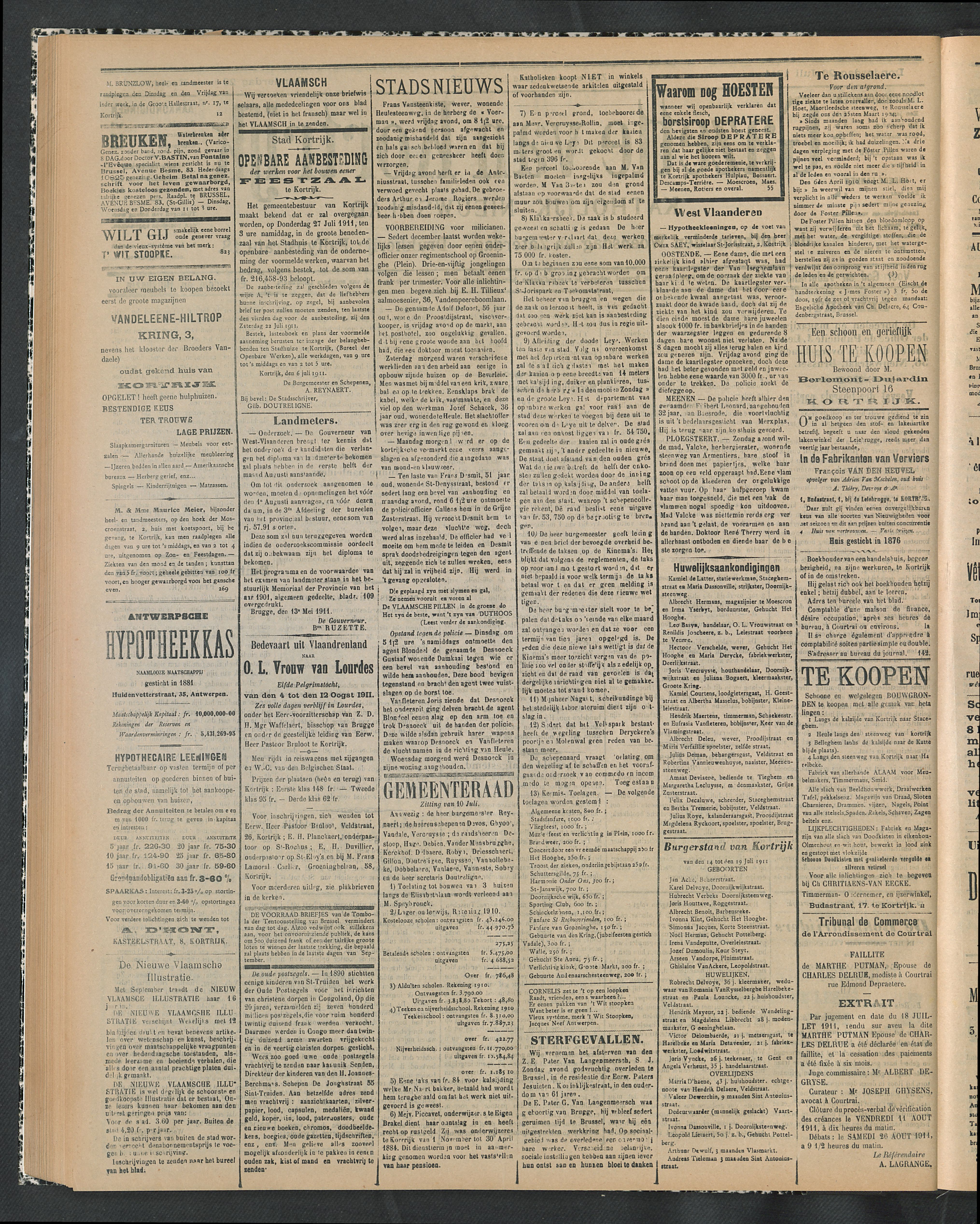 Gazette Van Kortrijk 1911-07-20 p2