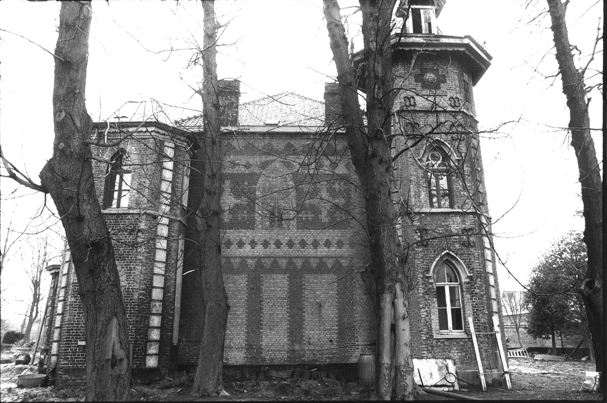 Schepenhuisstraat in Rollegem