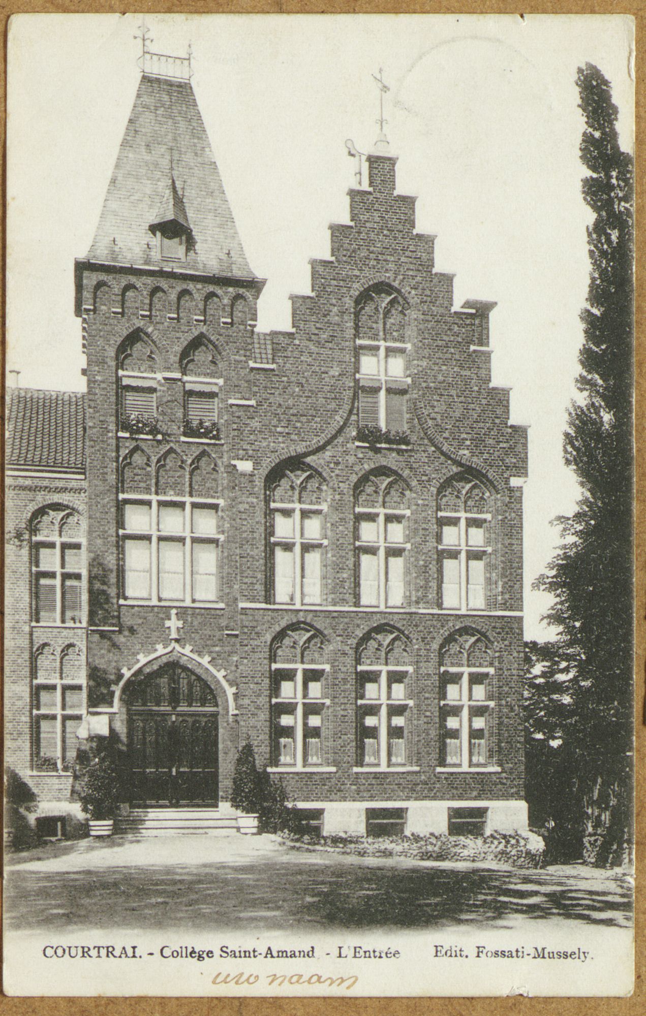 Ingang van het Sint-Amandscollege