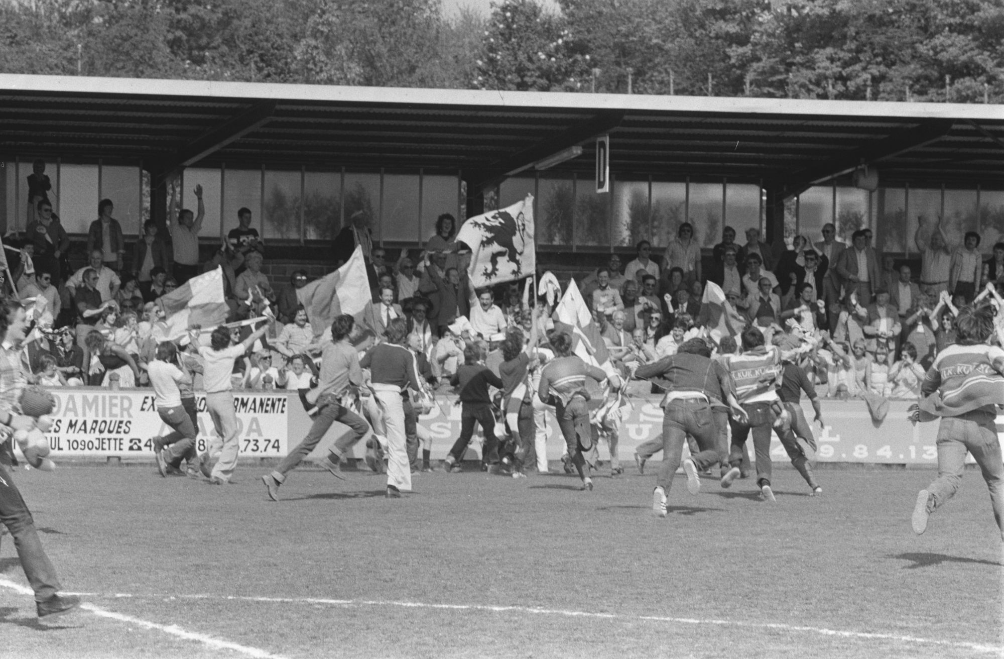 Kv Kortrijk promoveert in 1980