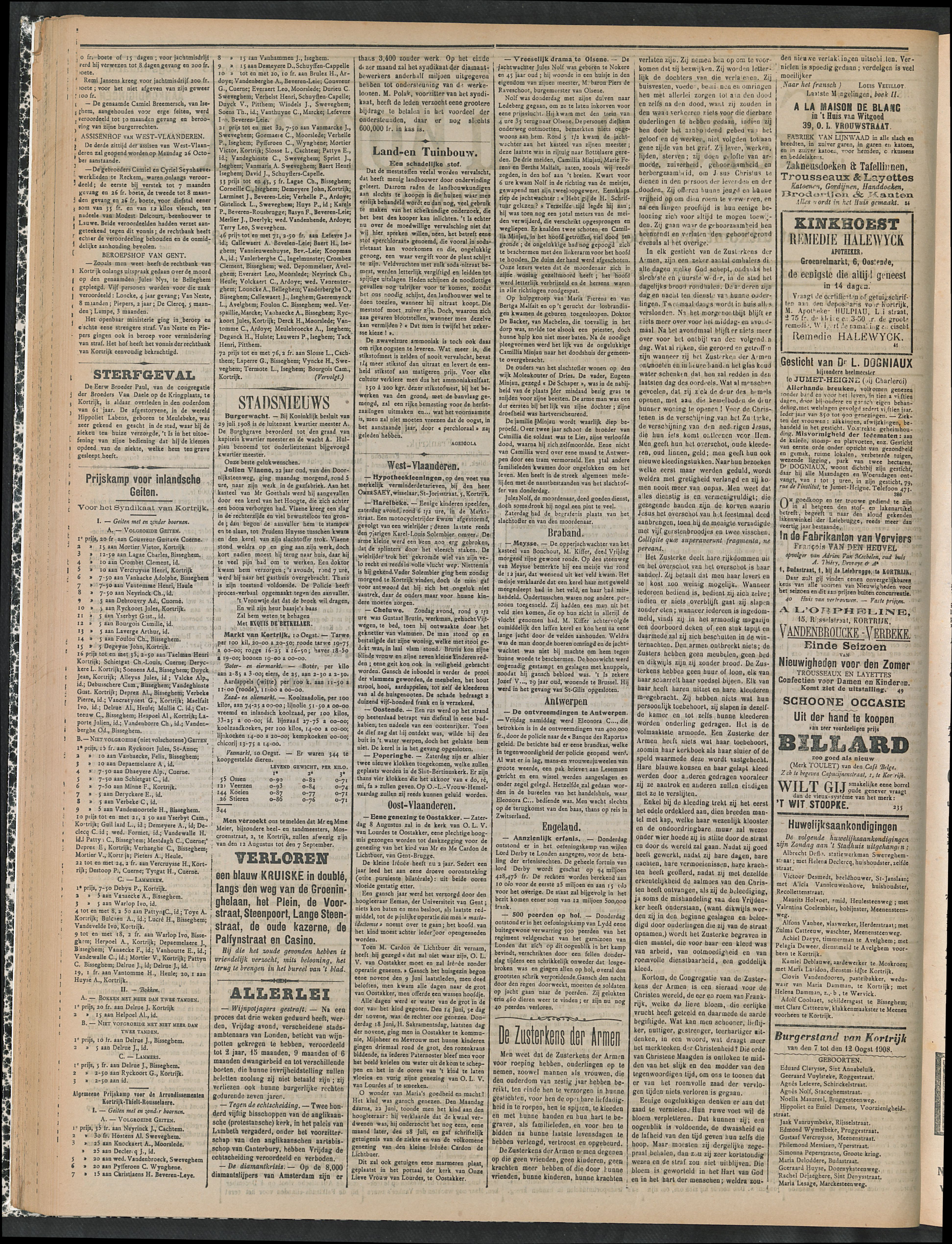 Gazette Van Kortrijk 1908-08-13 p2