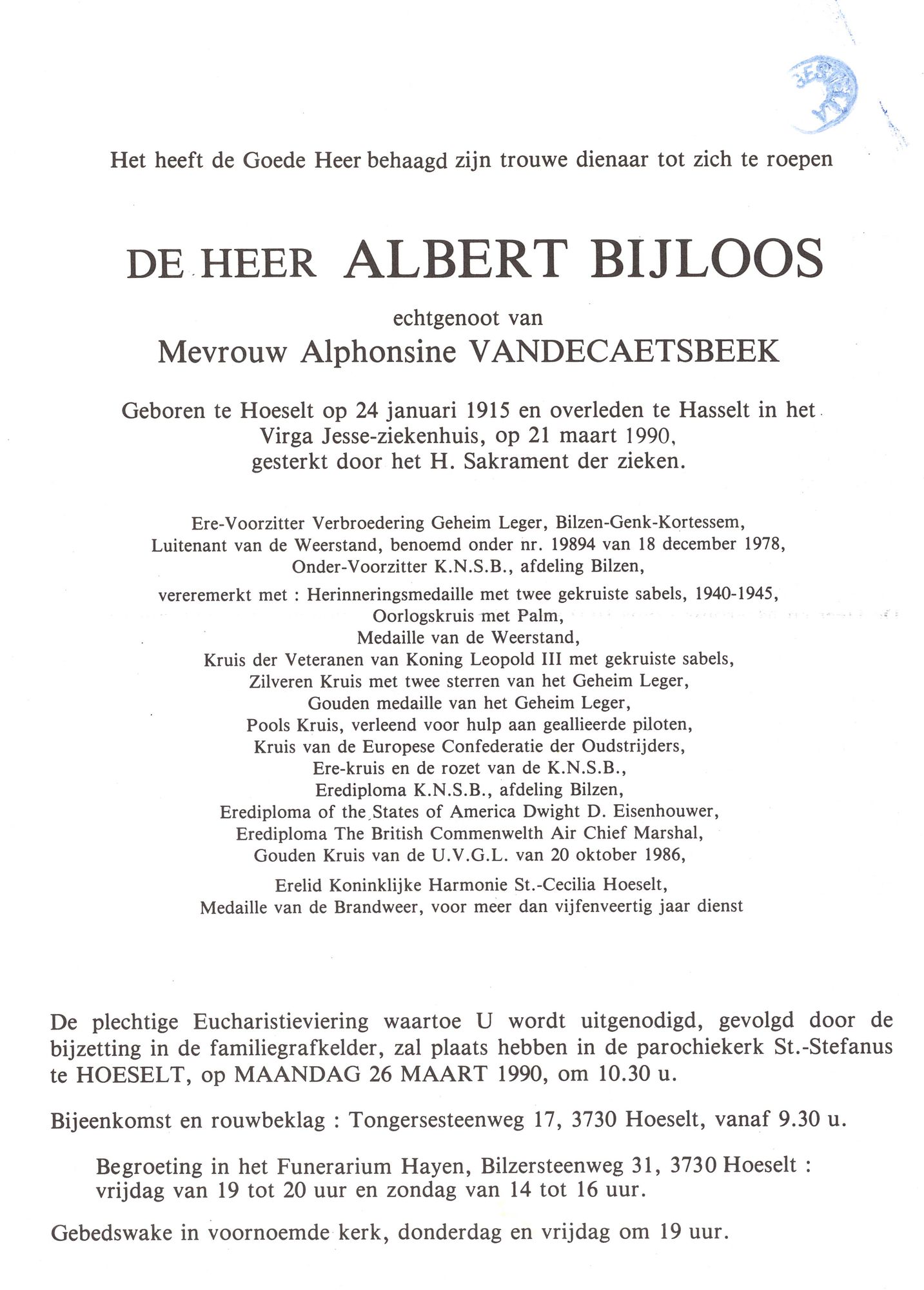Albert Bijloos
