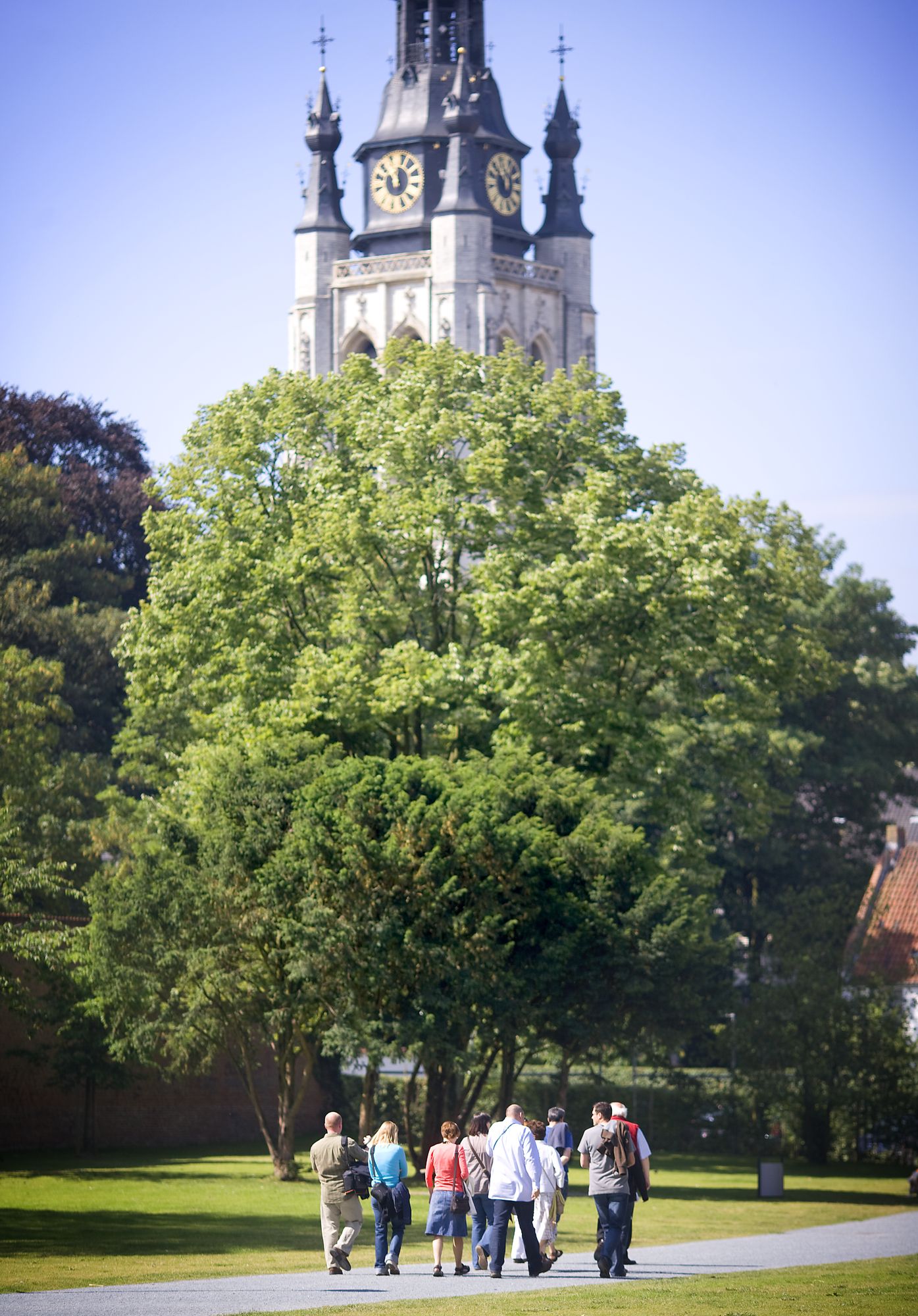 Gidsen in Kortrijk Begijnhofpark