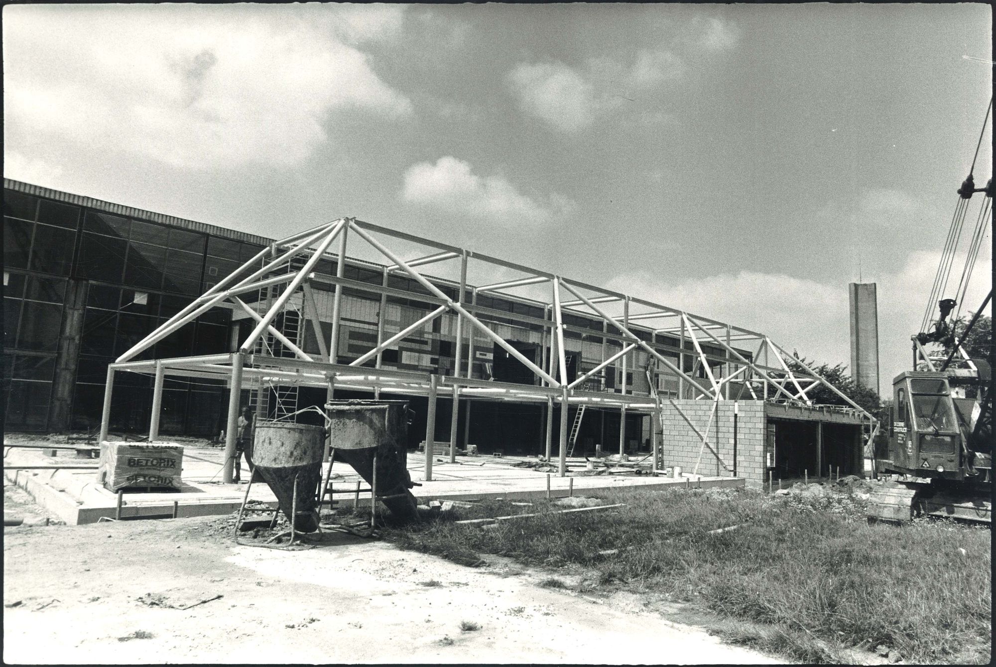 Uitbreiding Hallen Kortrijk 1986