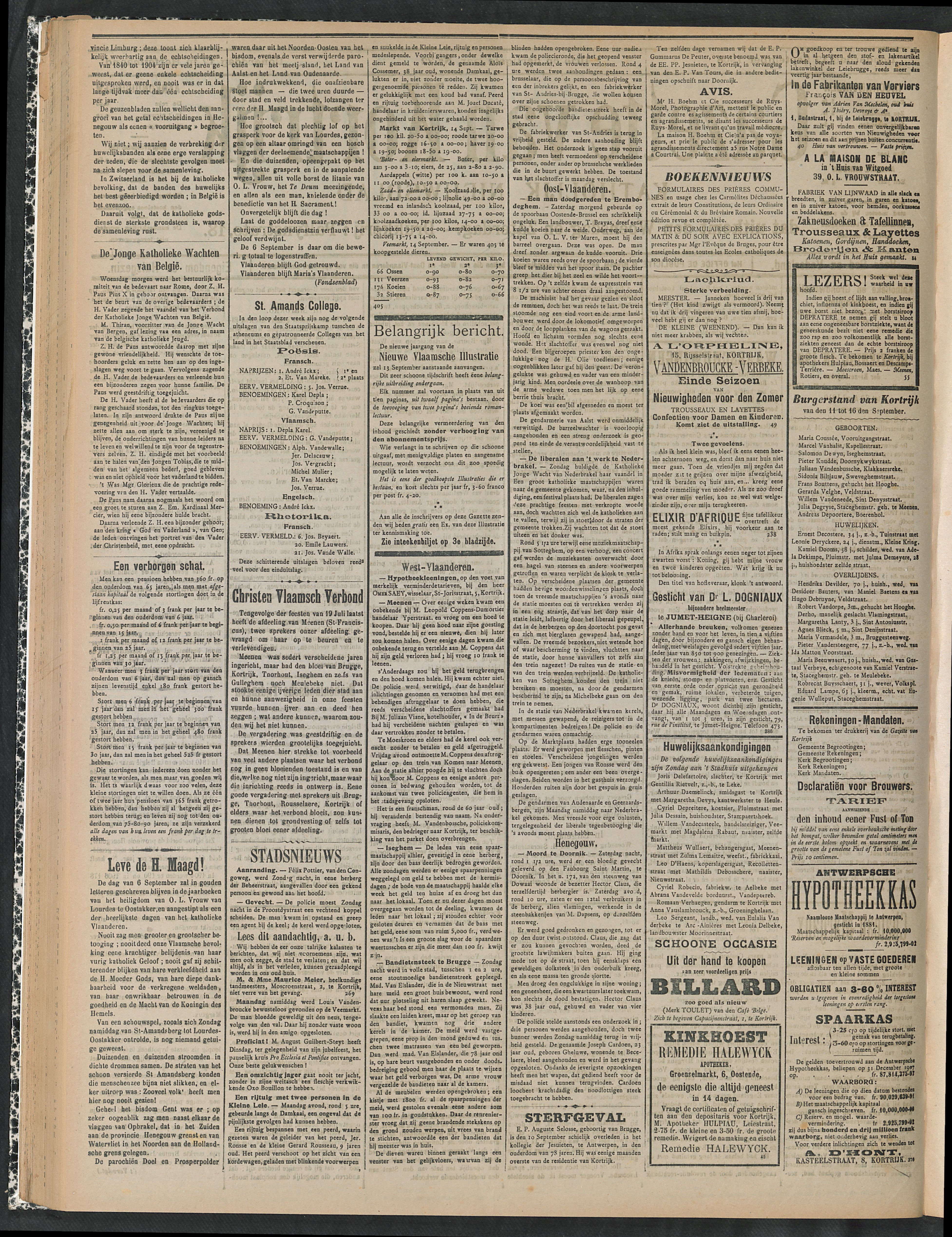 Gazette Van Kortrijk 1908-09-17 p2