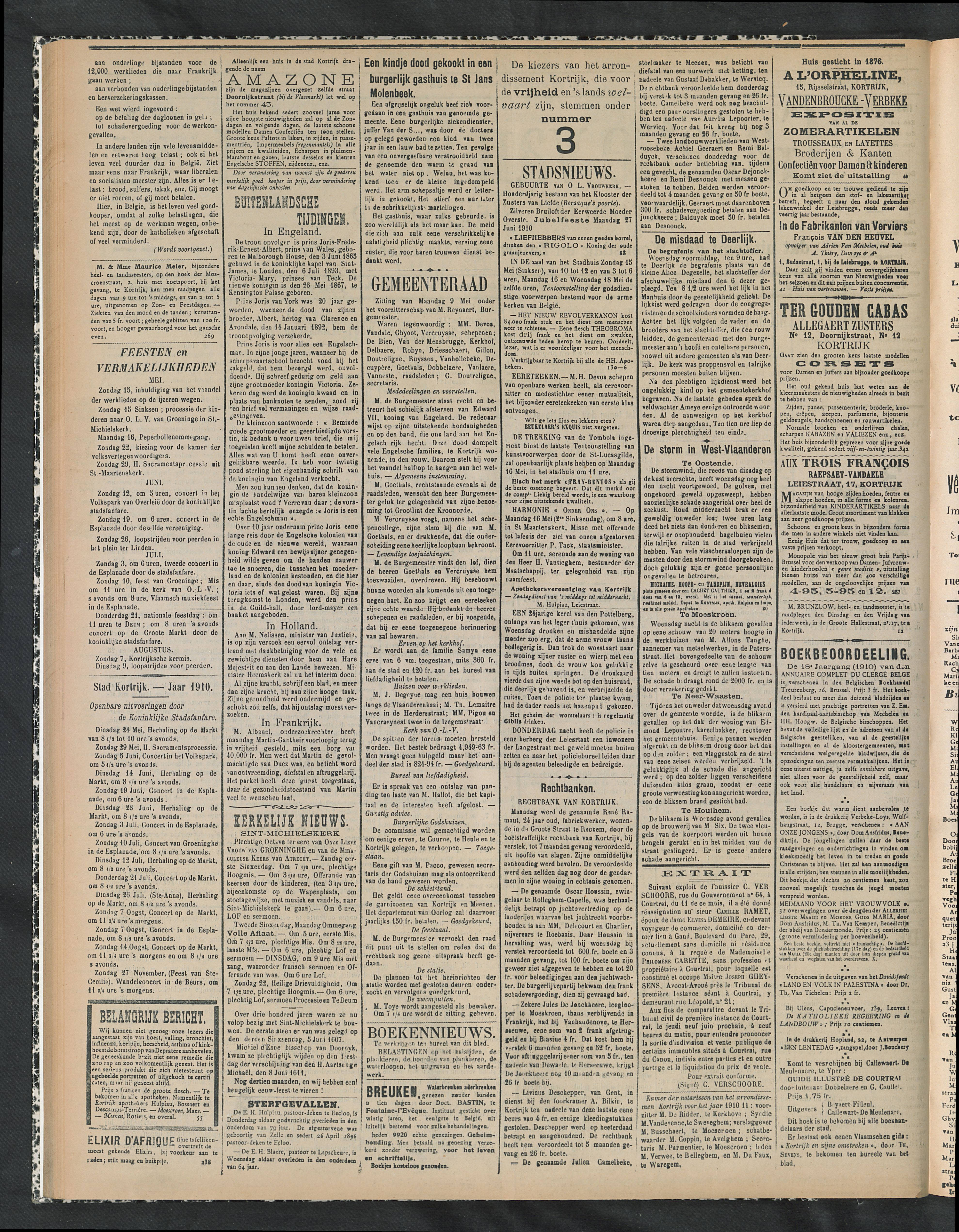 Gazette Van Kortrijk 1910-05-15 p2