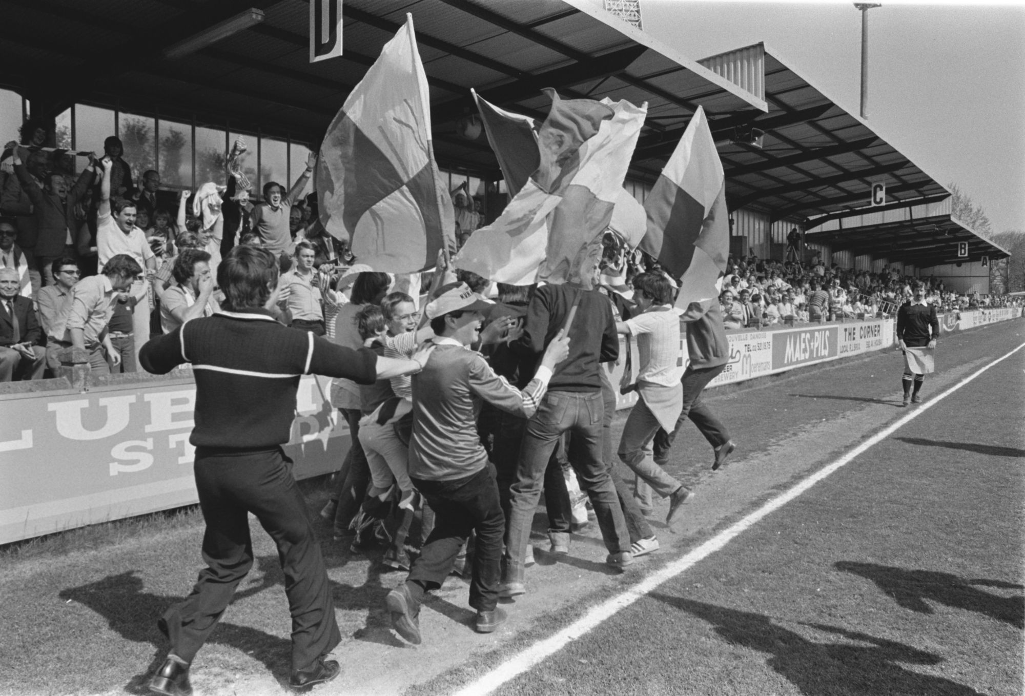 Kv Kortrijk promoveert in 1980