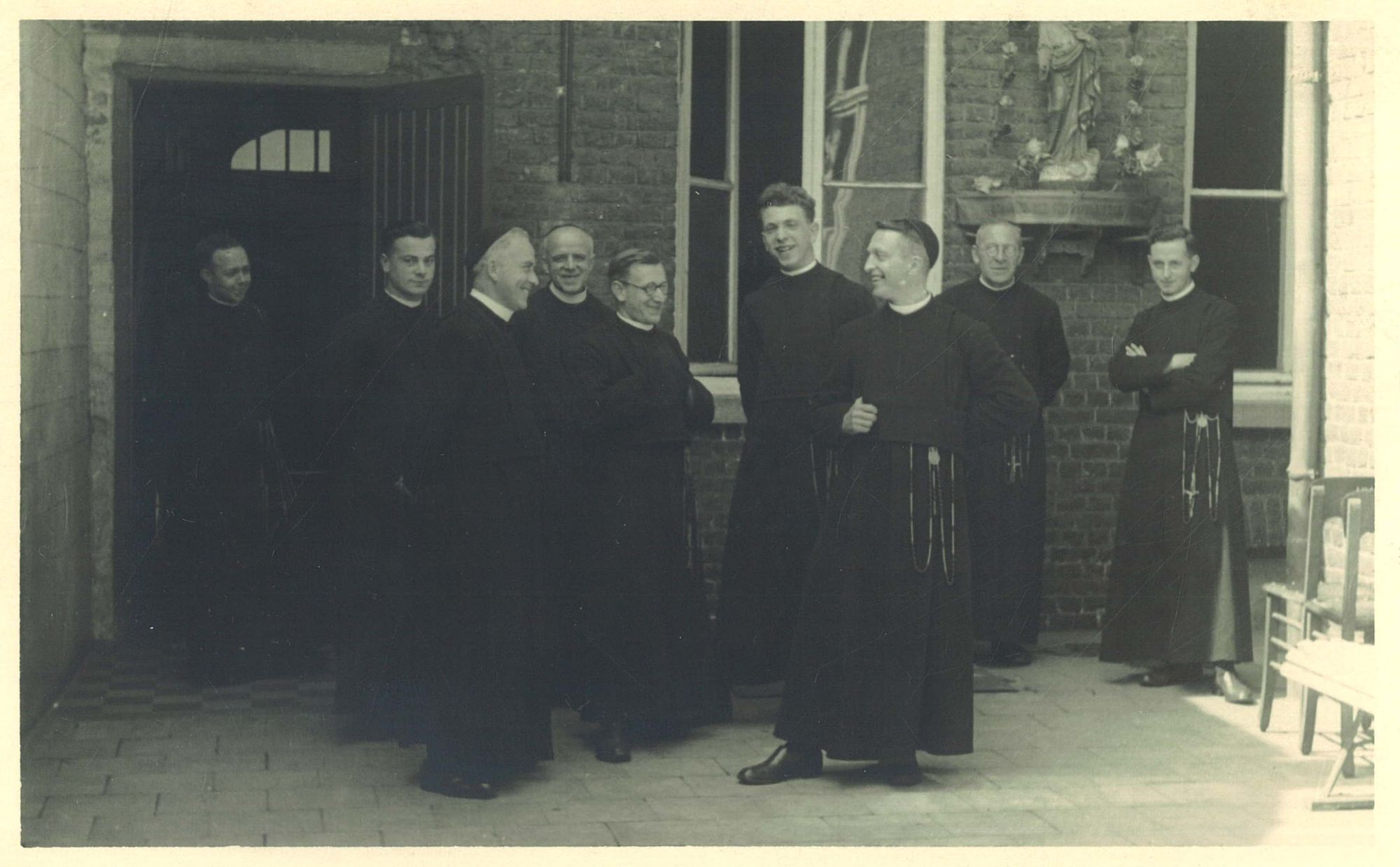 Groepsfoto Broederschool Overleie 1941-42