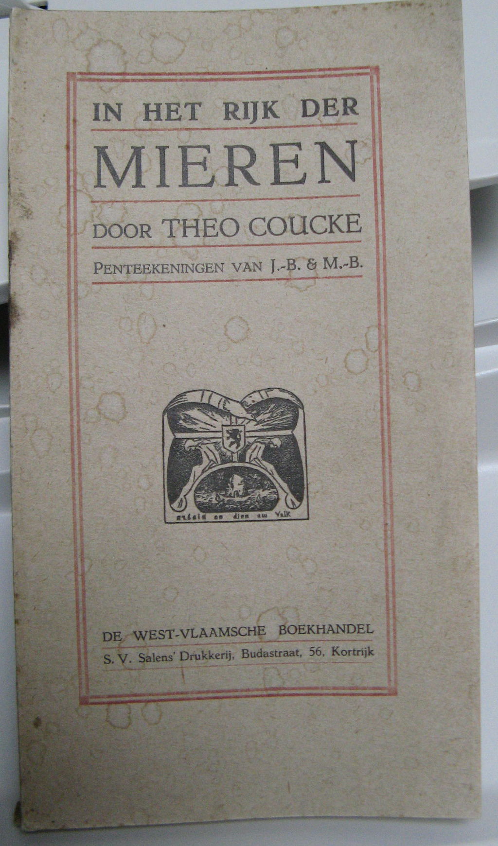 Theo Coucke: "In het Rijk der Mieren"