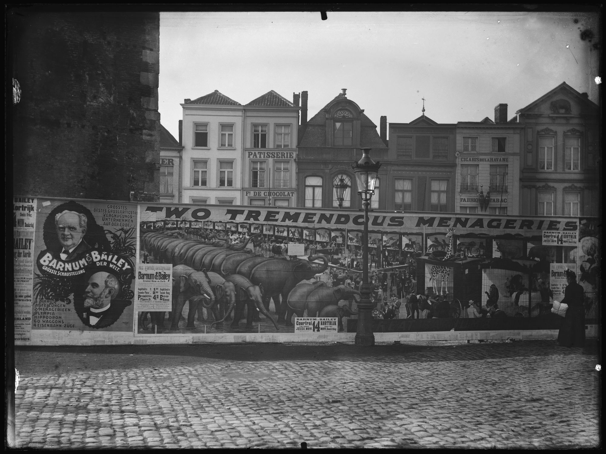 Affiches van Barnum and Bailey in 1901