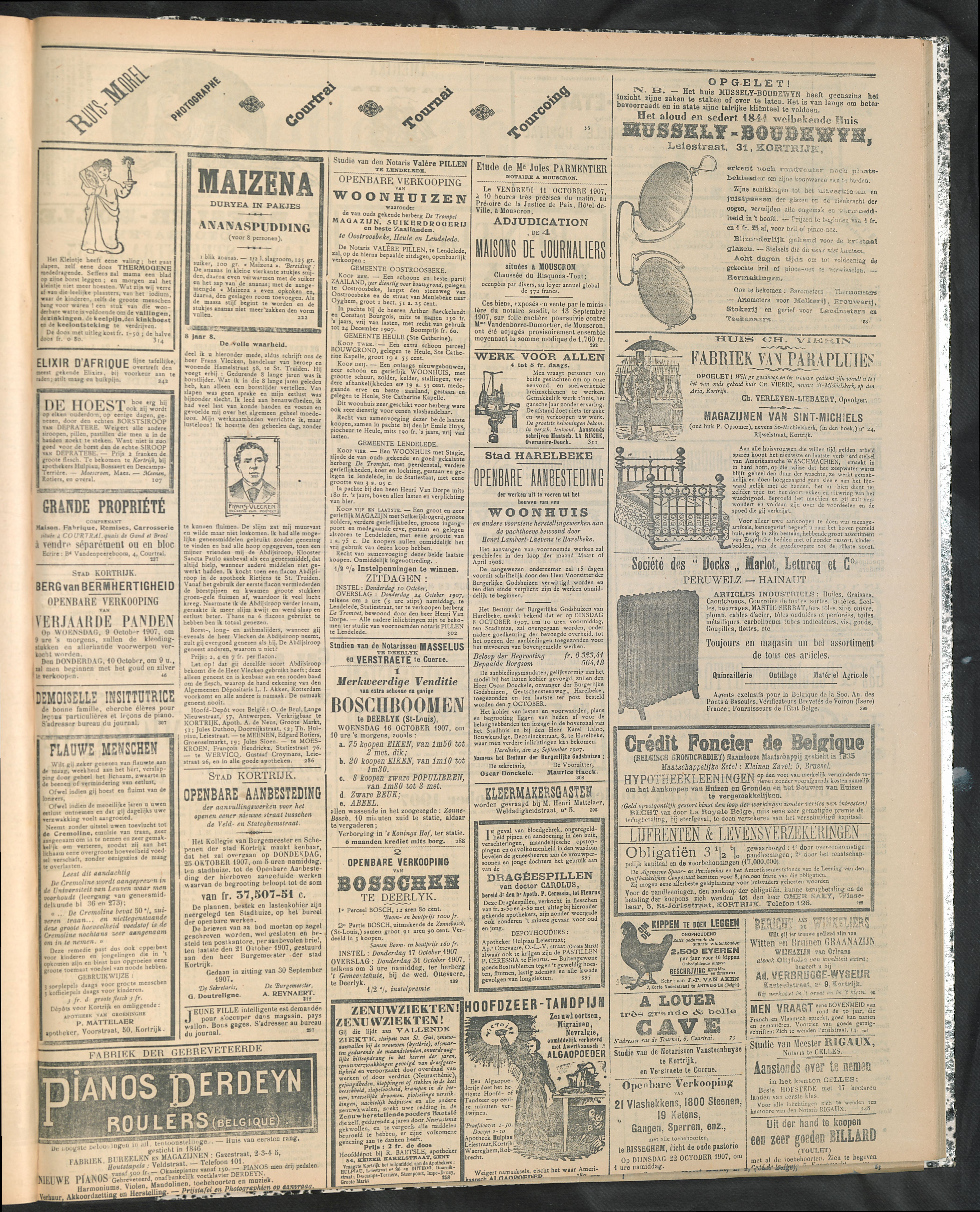 Gazette Van Kortrijk 1907-10-06 p3