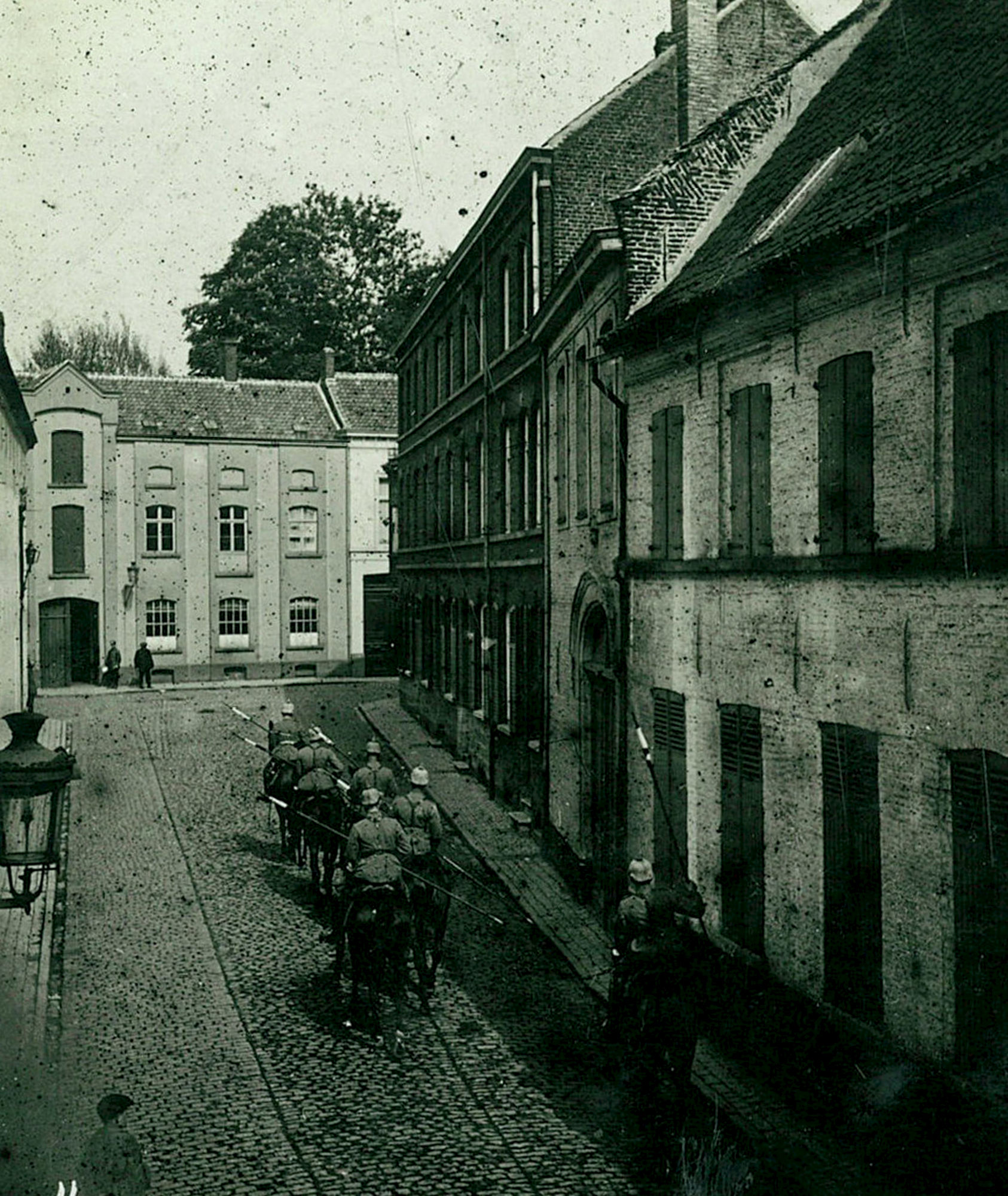 Handboogstraat in 1915