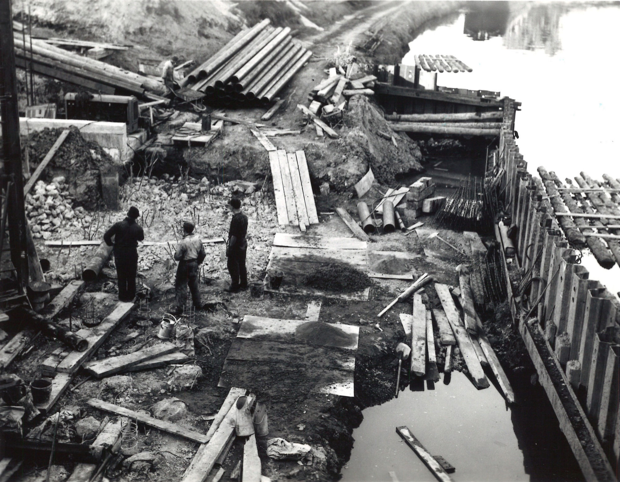 Groeningebrug 1955