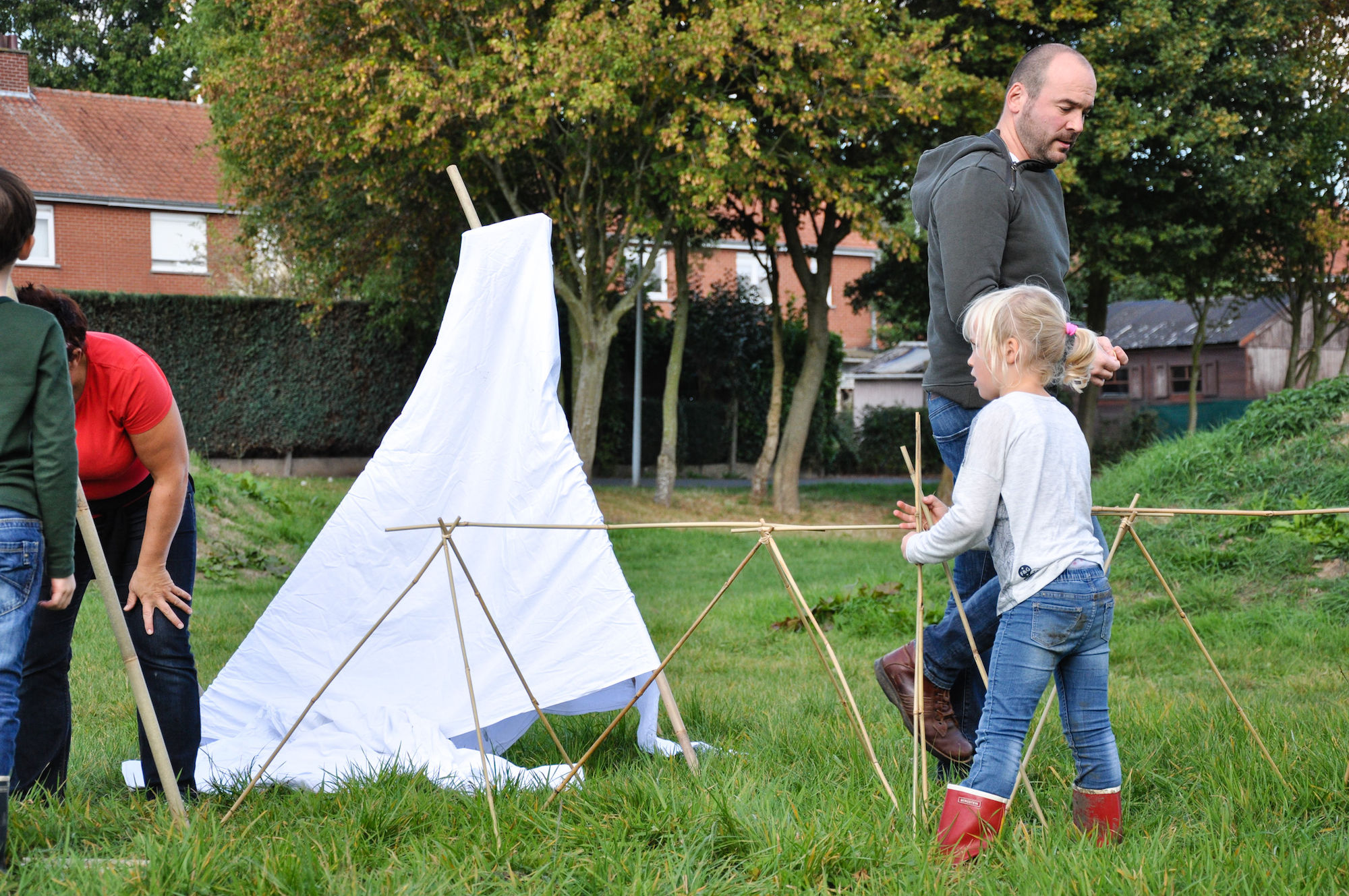 Opening speelbos Preshoek