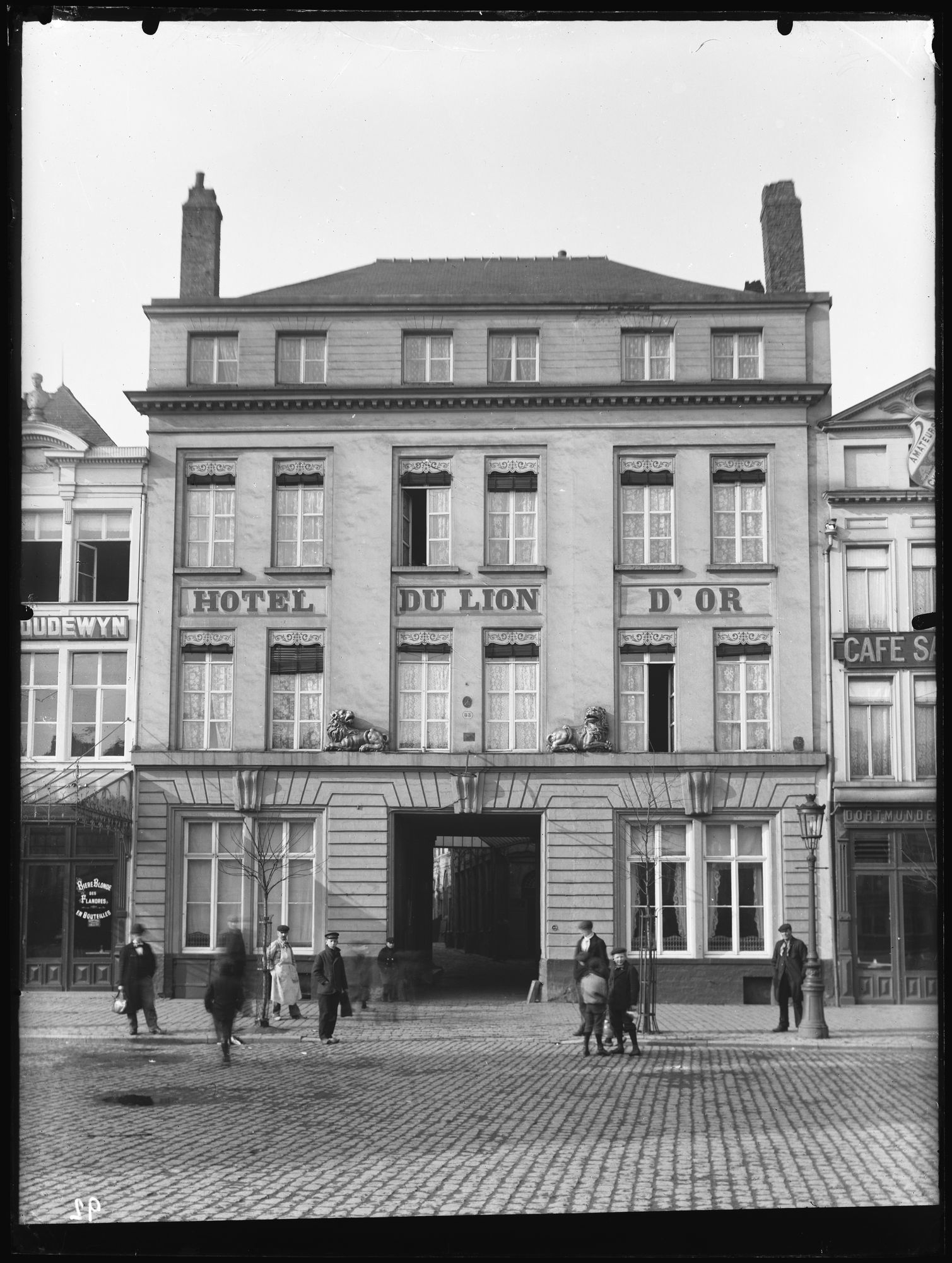 Hotel du Lion d'Or op de Grote Markt