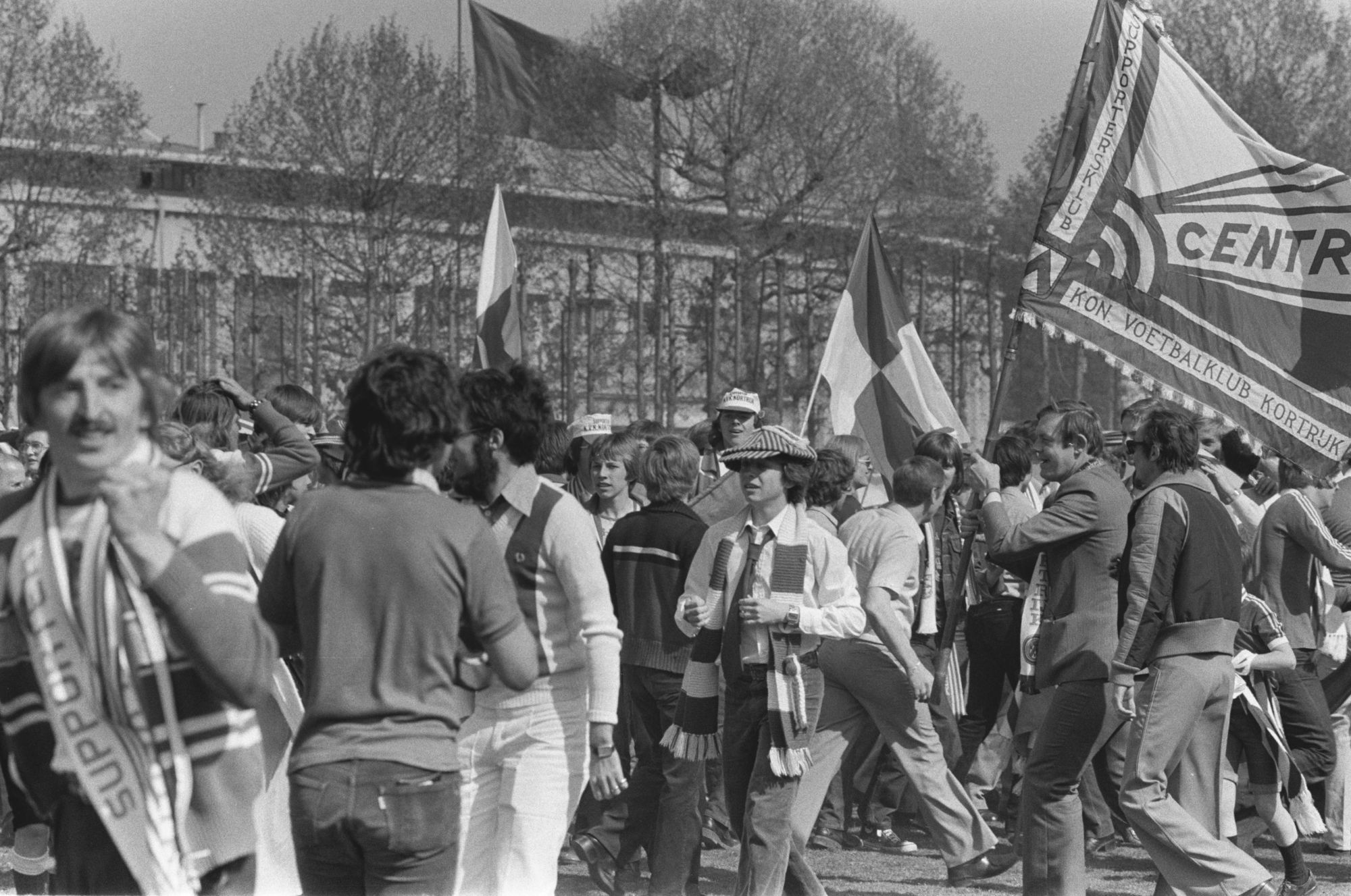 Kv Kortrijk promoveert in 1980