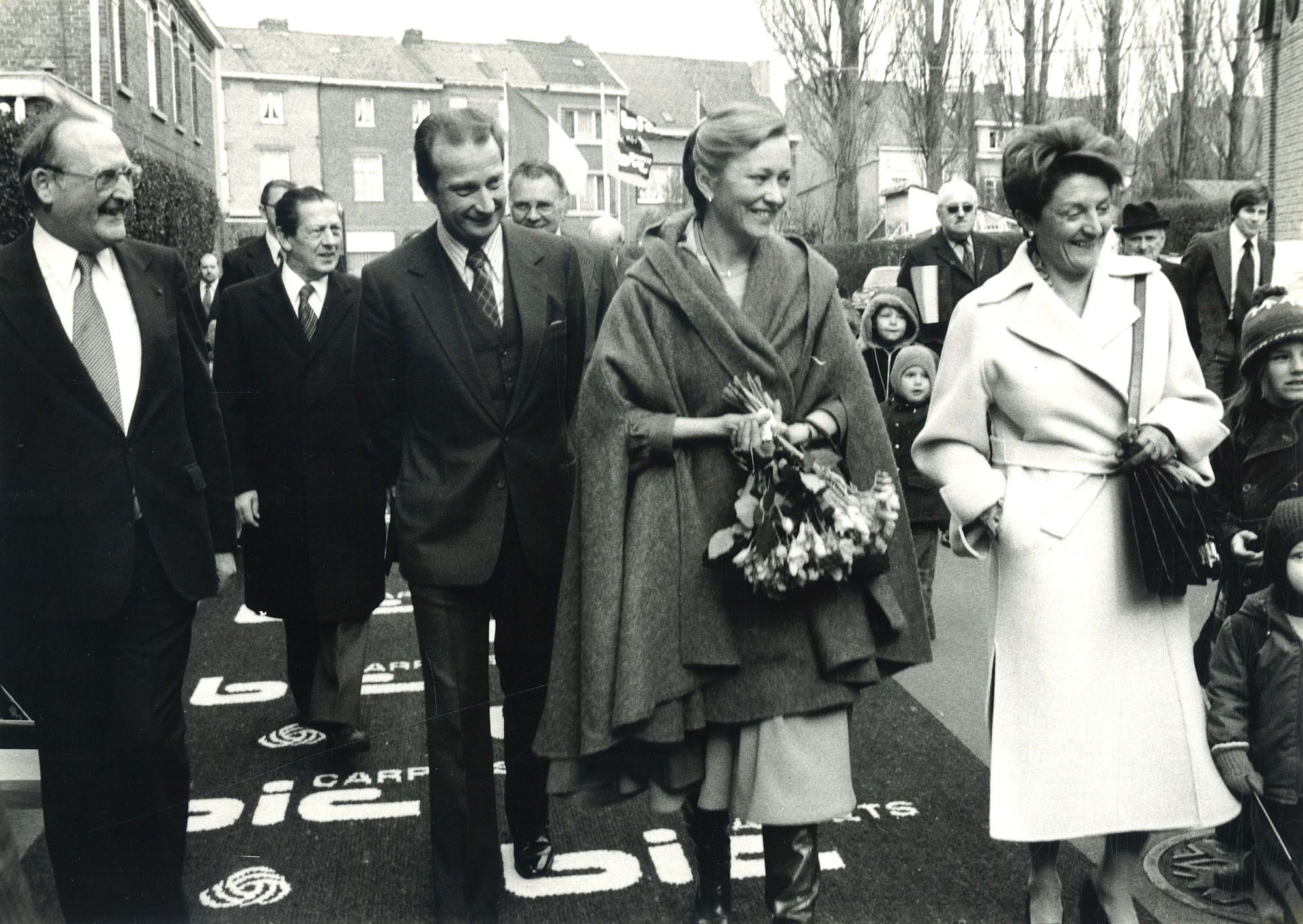 Bezoek prinsenpaar aan Kortrijk 1976