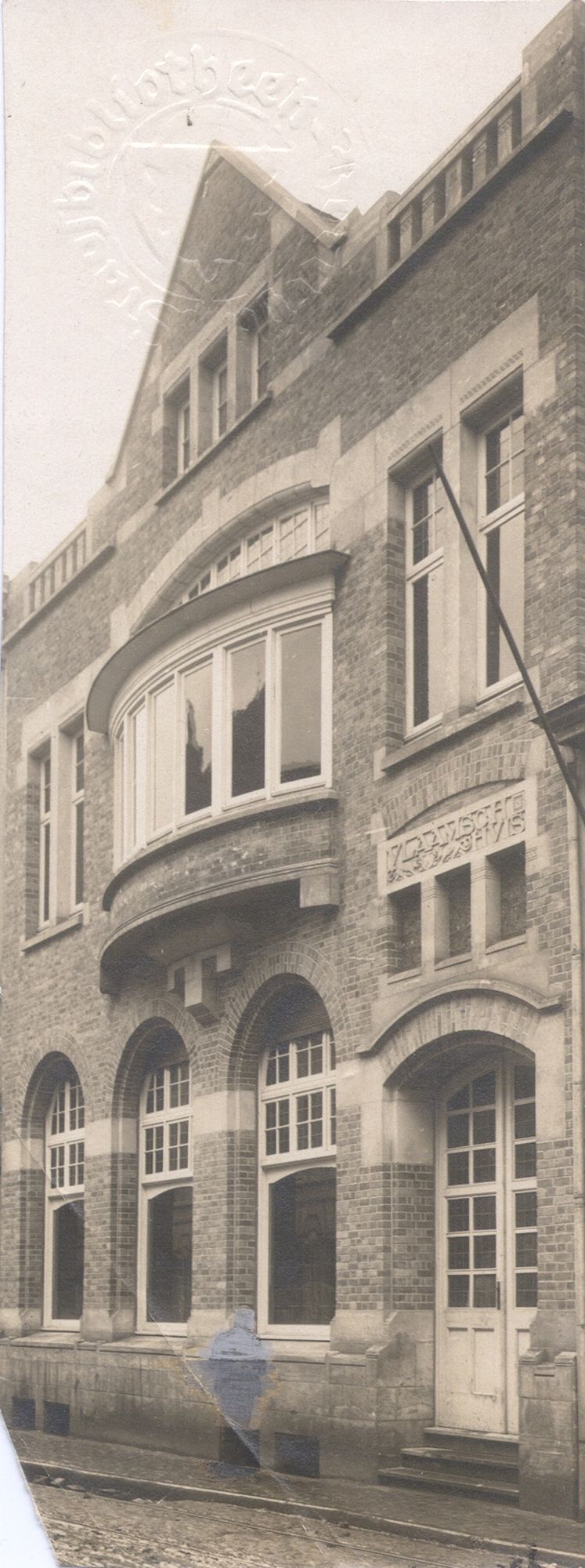 Café Vlaams Huis in de Groeningestraat