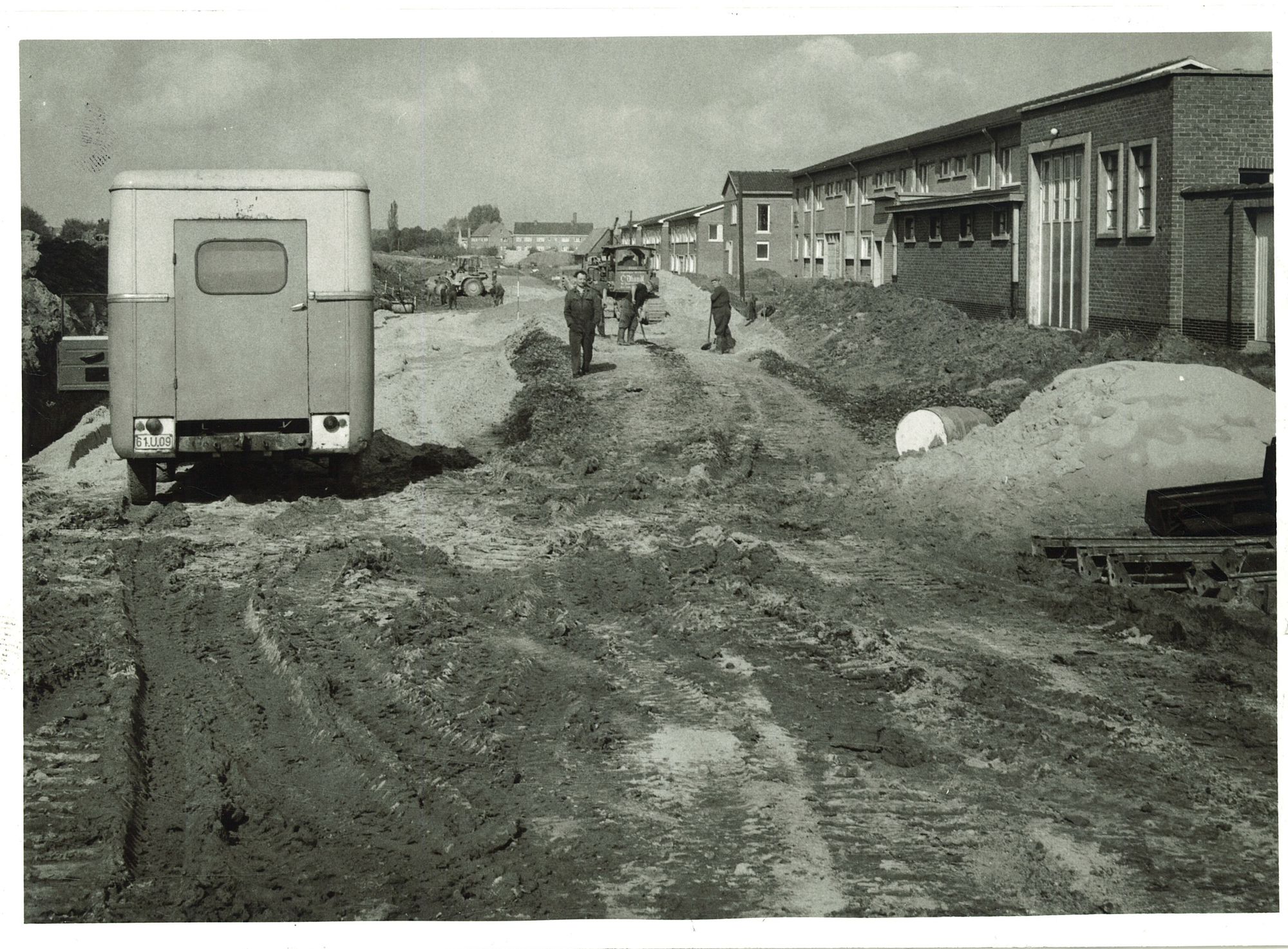 Vredelaan: Wegenaanleg Drie Hofsteden