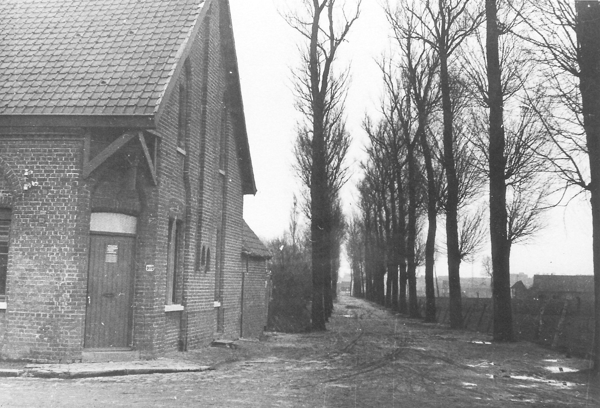 Rode Dreef-Rekkemsestraat anno 1945
