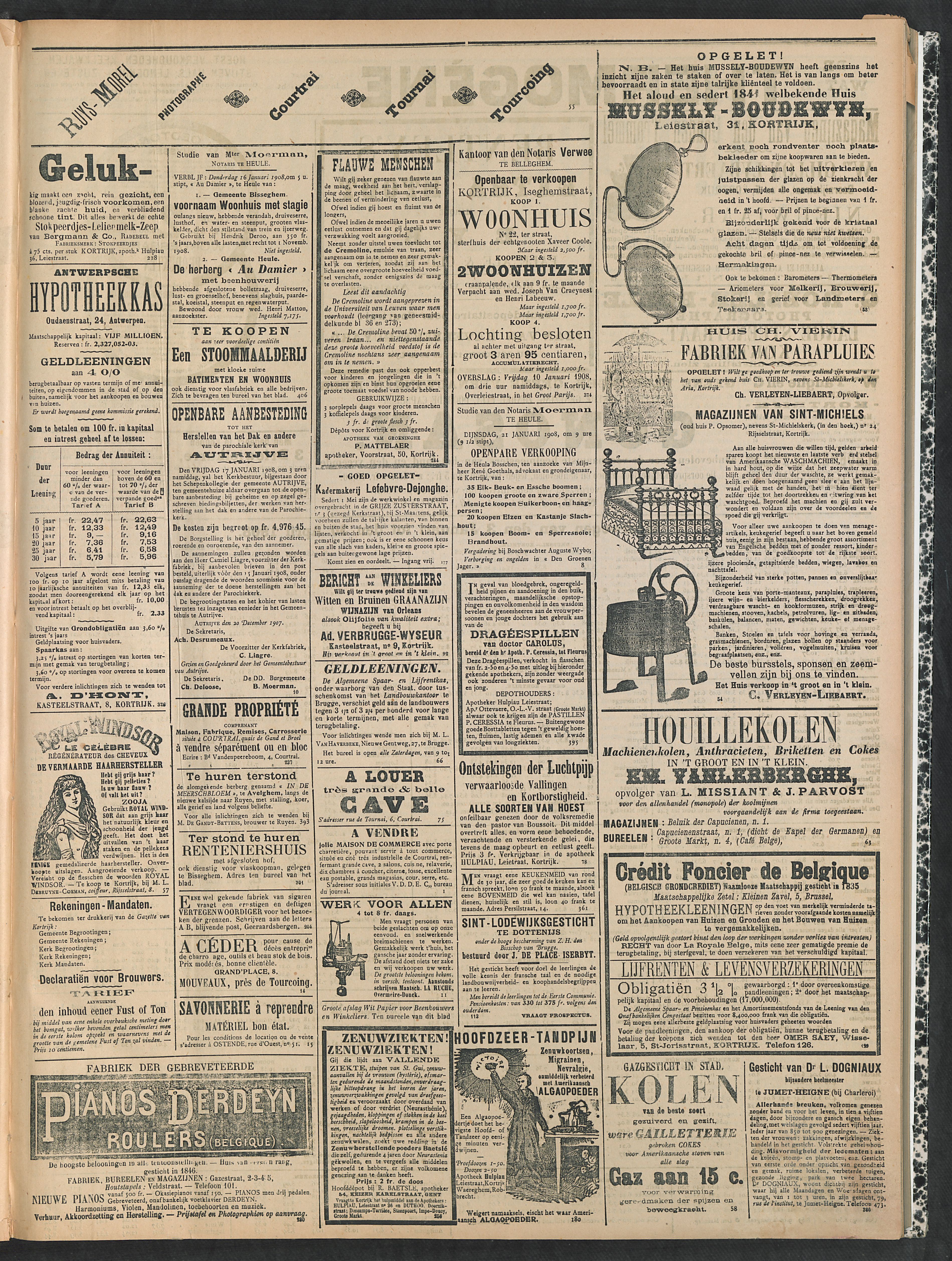 Gazette Van Kortrijk 1908-01-09 p3