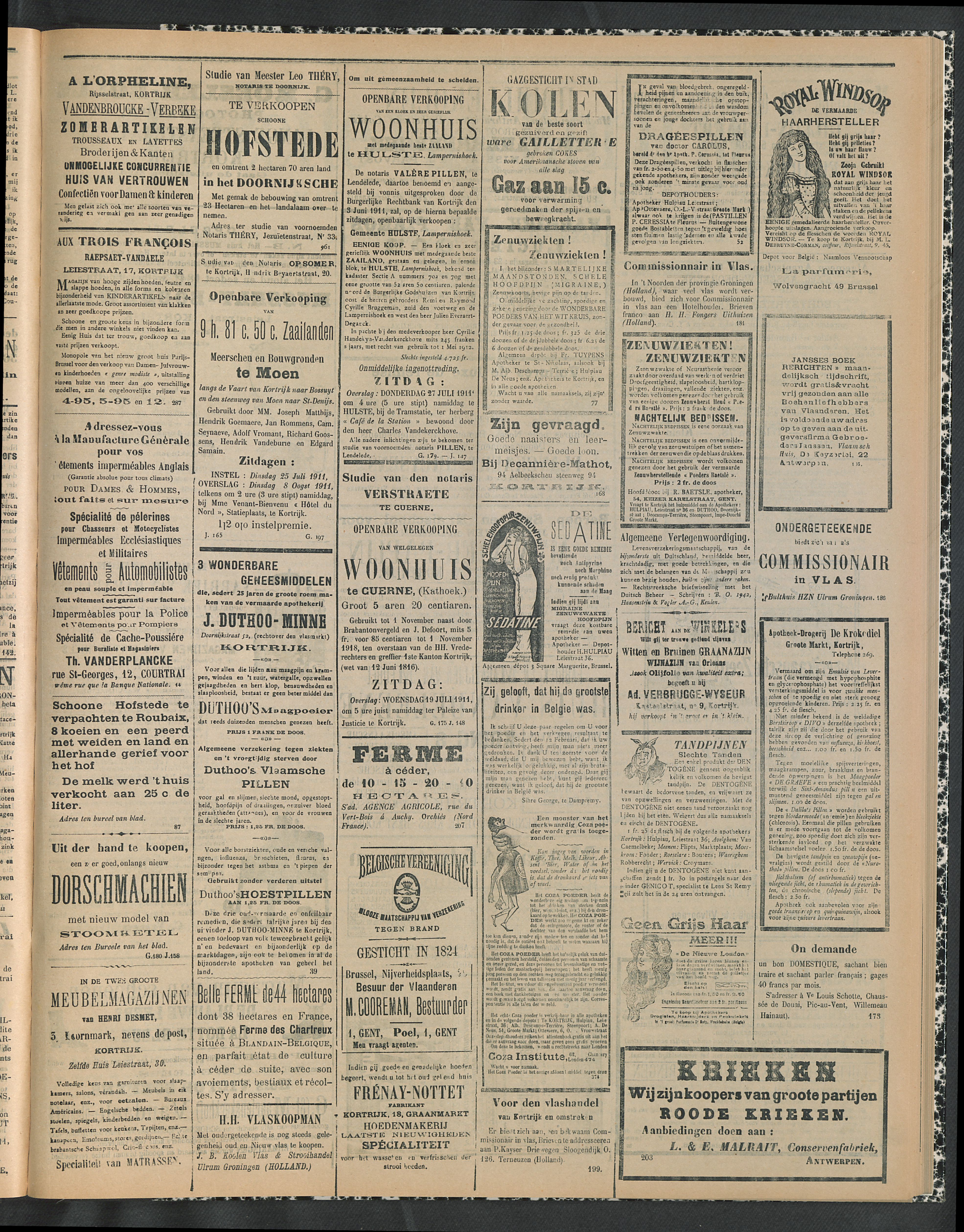 Gazette Van Kortrijk 1911-07-20 p3