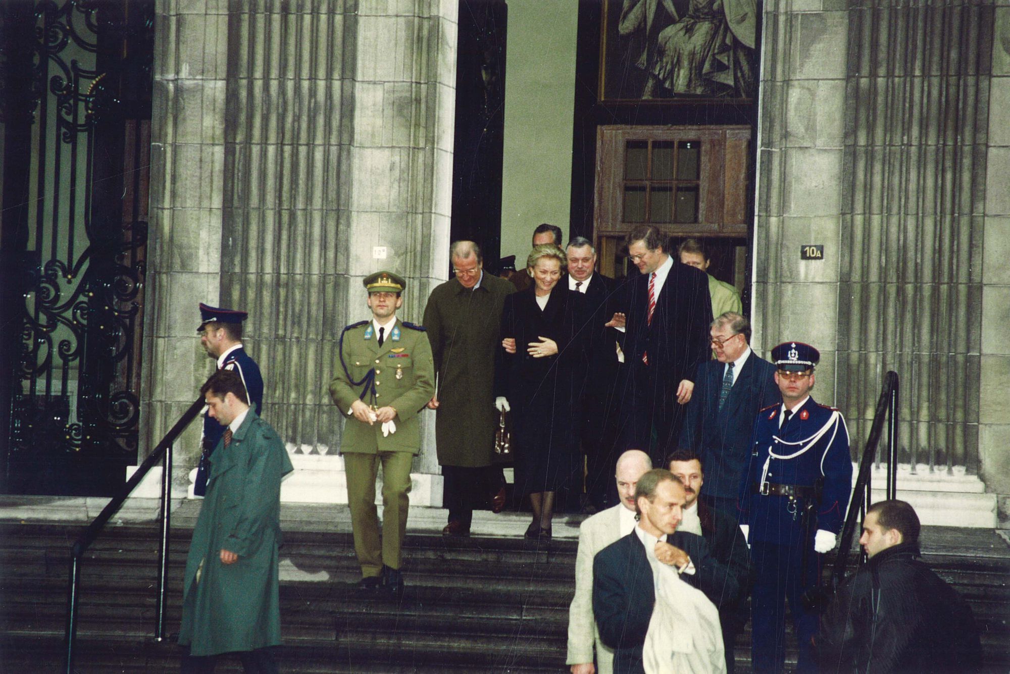 Bezoek van Koning Albert II en Koningin Paola